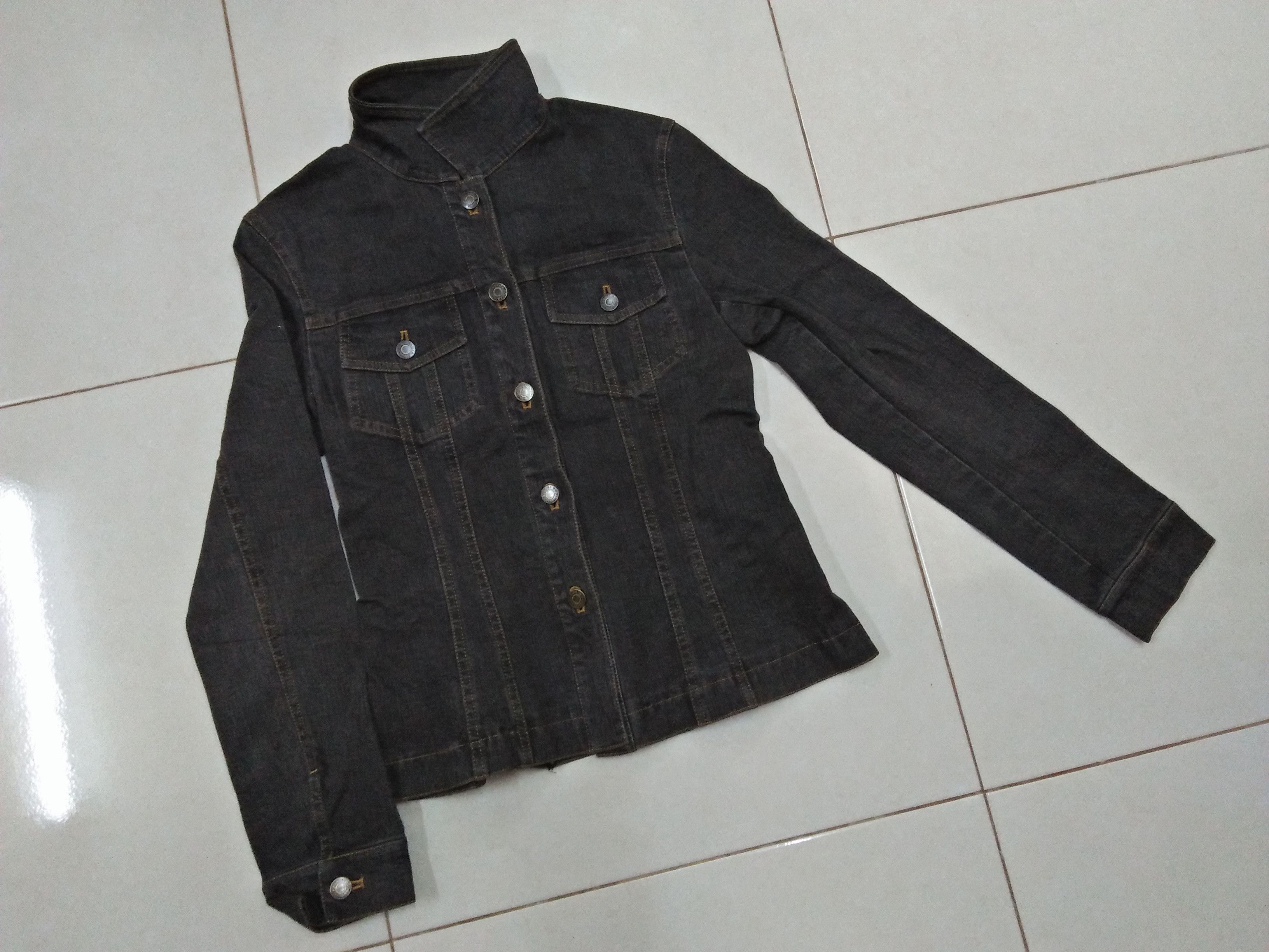 SONIA By Sonia Rykiel Denim Crop Jacket