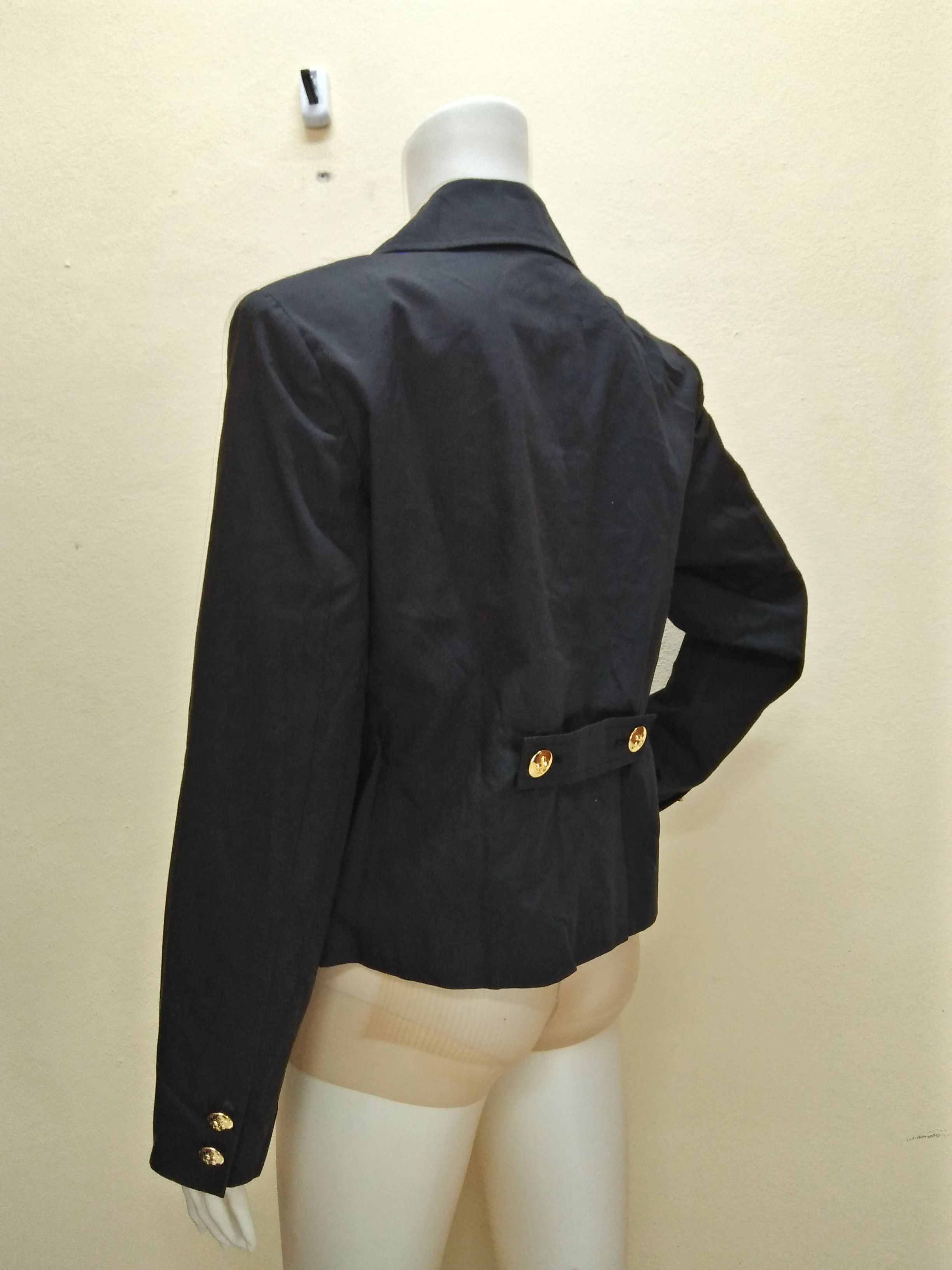 Hysteric Glamour HYSTERIC GLAMOUR Black Gold Button Crop Jacket Size M / US 6-8 / IT 42-44 - 5 Thumbnail
