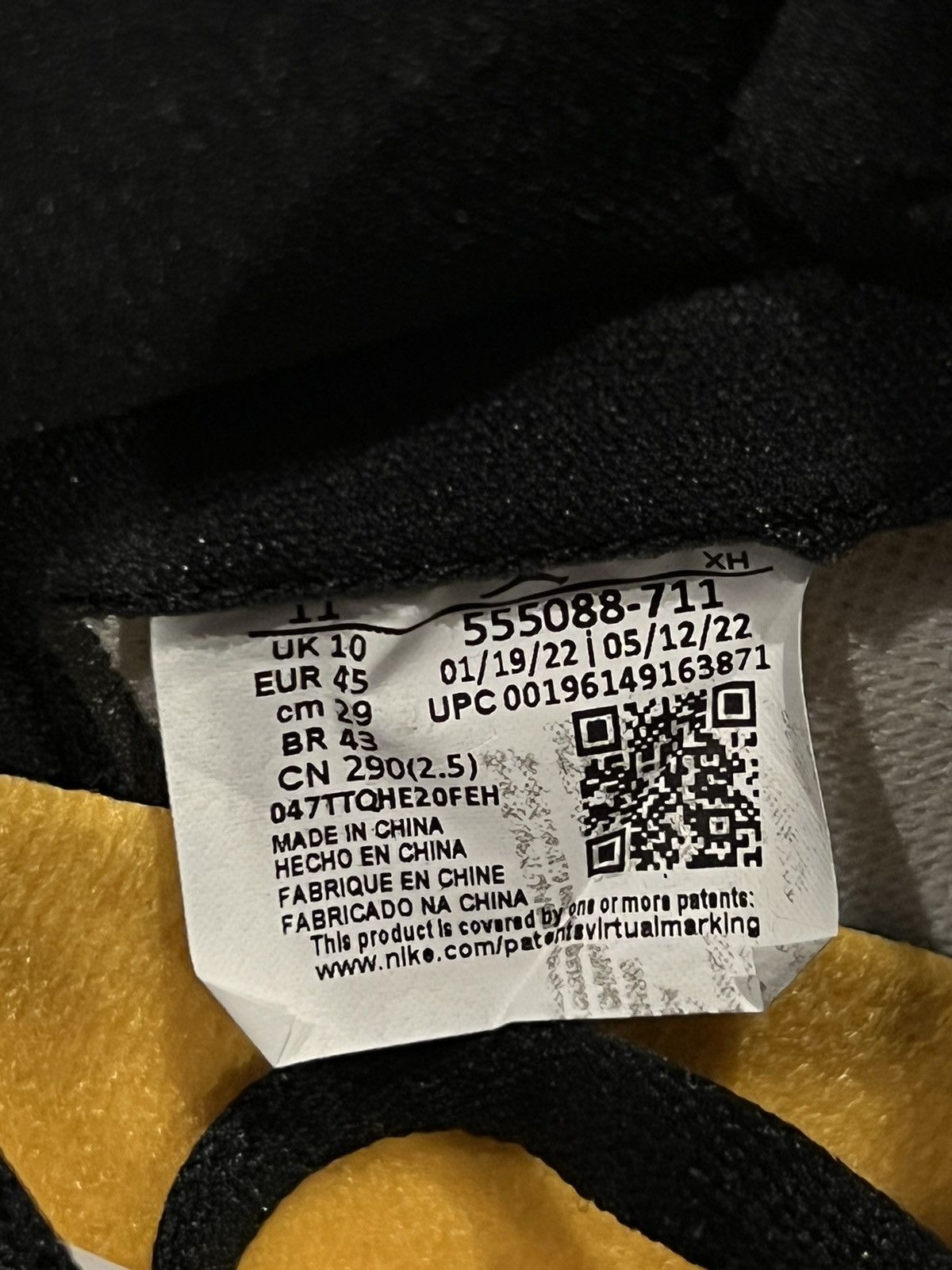 Jordan Brand Jordan 1 Taxi size 11 DS Size US 11 / EU 44 - 7 Thumbnail