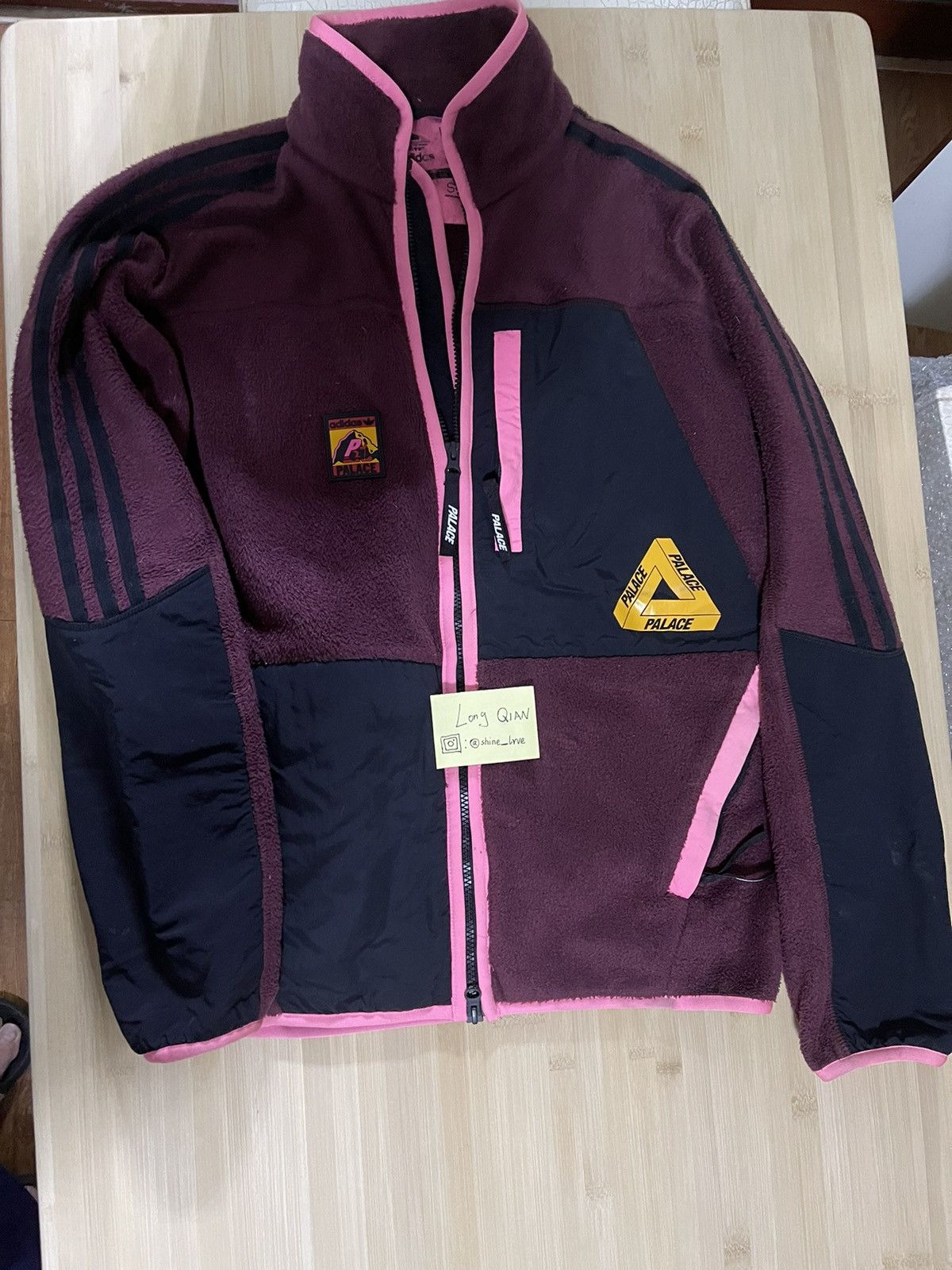 Palace x adidas fleece hotsell