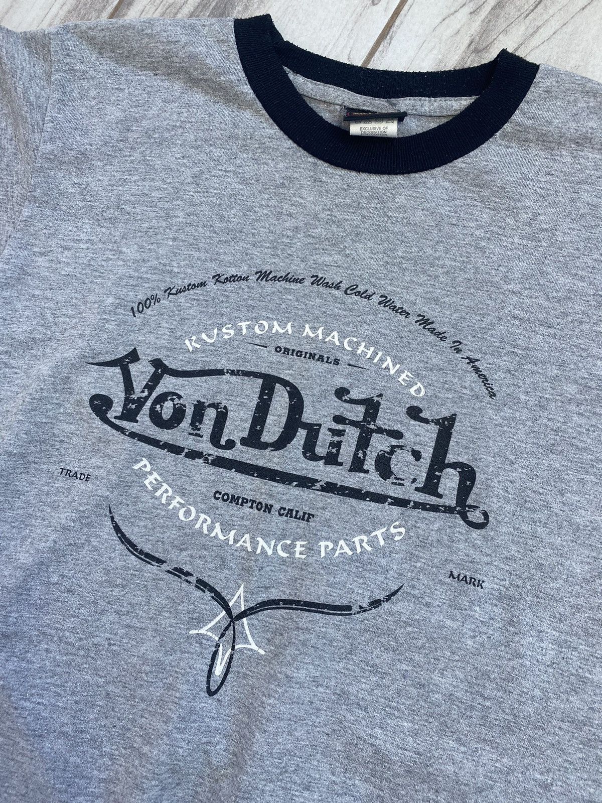 Von Dutch Vintage Von Dutch tee Size US M / EU 48-50 / 2 - 2 Thumbnail