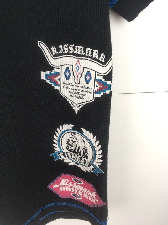 Japanese Brand Vintage Kissmark Spellout Big Logo Medium Size Tee Size US M / EU 48-50 / 2 - 3 Thumbnail