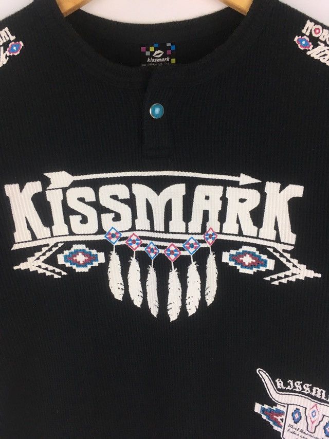 Japanese Brand Vintage Kissmark Spellout Big Logo Medium Size Tee Size US M / EU 48-50 / 2 - 2 Thumbnail