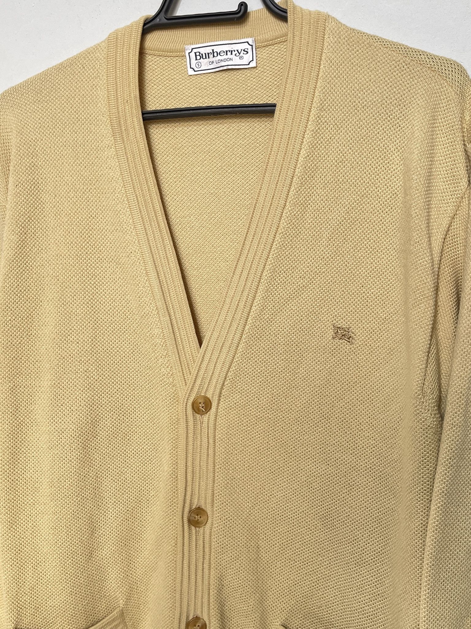Burberry 🔥 heavy sweater cardigan vintage 90s Burberry size L Size US L / EU 52-54 / 3 - 2 Thumbnail