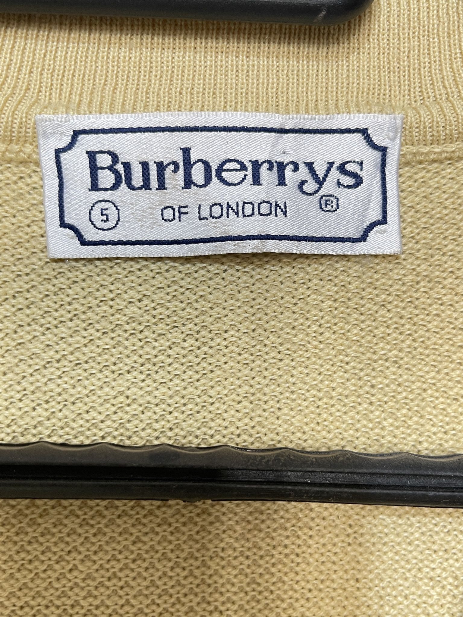 Burberry 🔥 heavy sweater cardigan vintage 90s Burberry size L Size US L / EU 52-54 / 3 - 6 Thumbnail