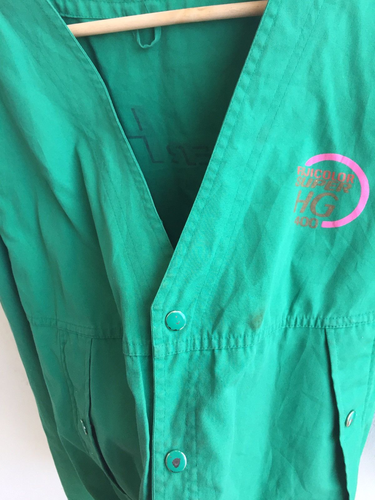 Vintage Fujifilm light button Jacket/ photographer jacket