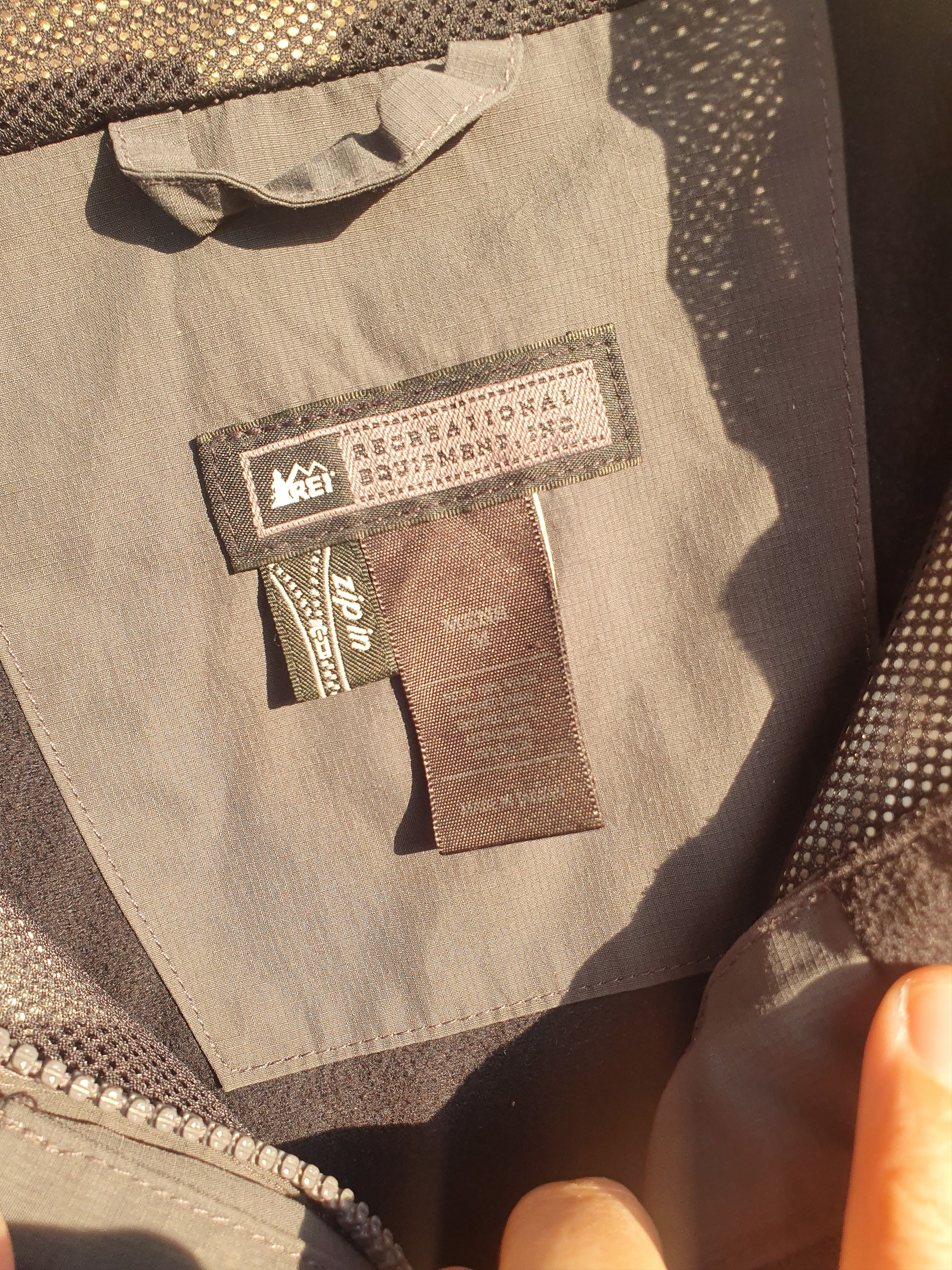 Rei REI Recreational Equipment fleece lined jacket,sz M Size US M / EU 48-50 / 2 - 10 Thumbnail