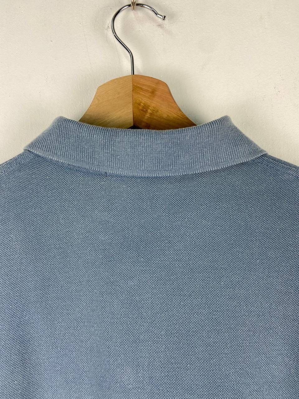 Burberry Vintage burberry polo shirt single stitch Size US XL / EU 56 / 4 - 6 Thumbnail