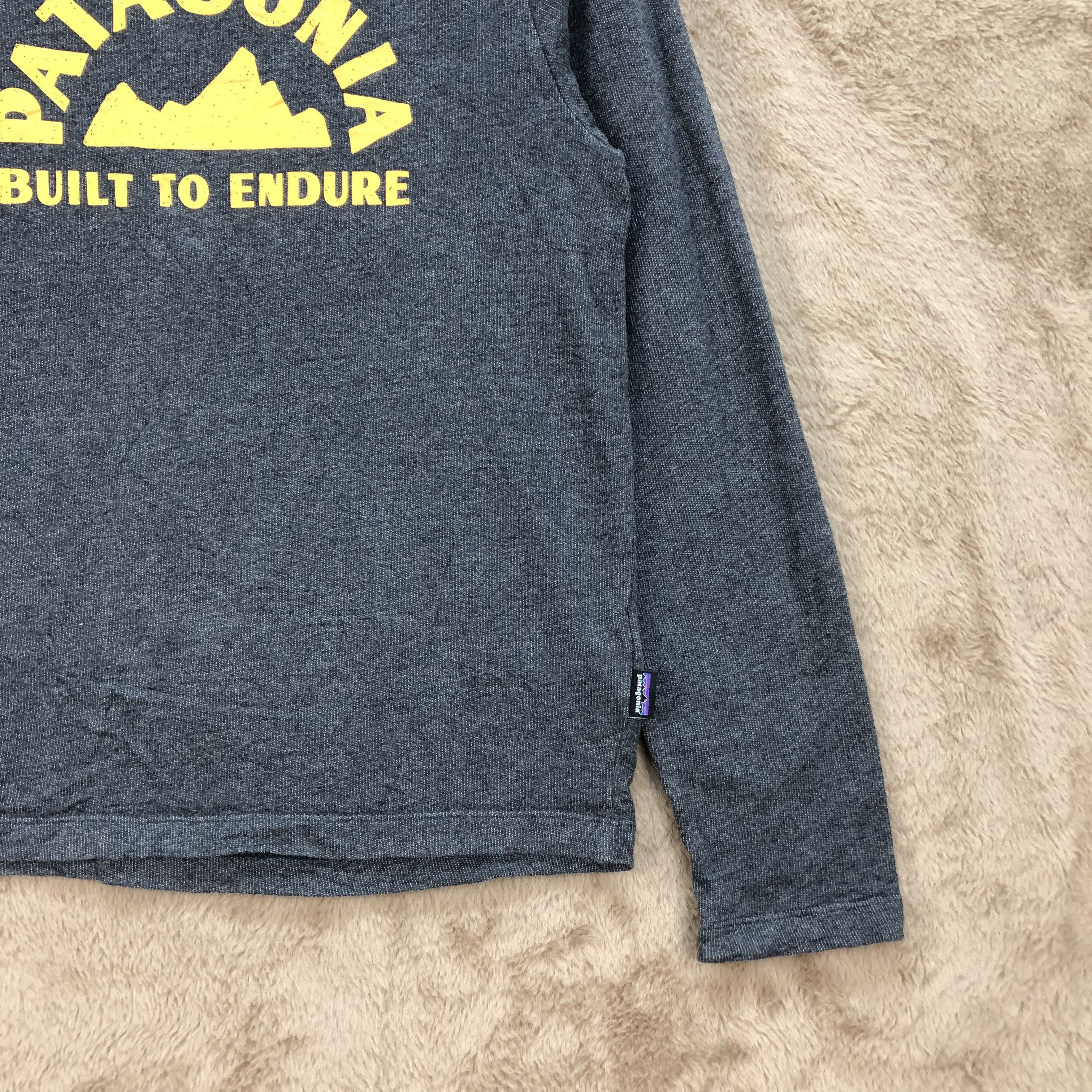 Patagonia PATAGONIA Build To Endure Organic Cotton Sweatshirt #4984-25 Size XS / US 0-2 / IT 36-38 - 6 Thumbnail