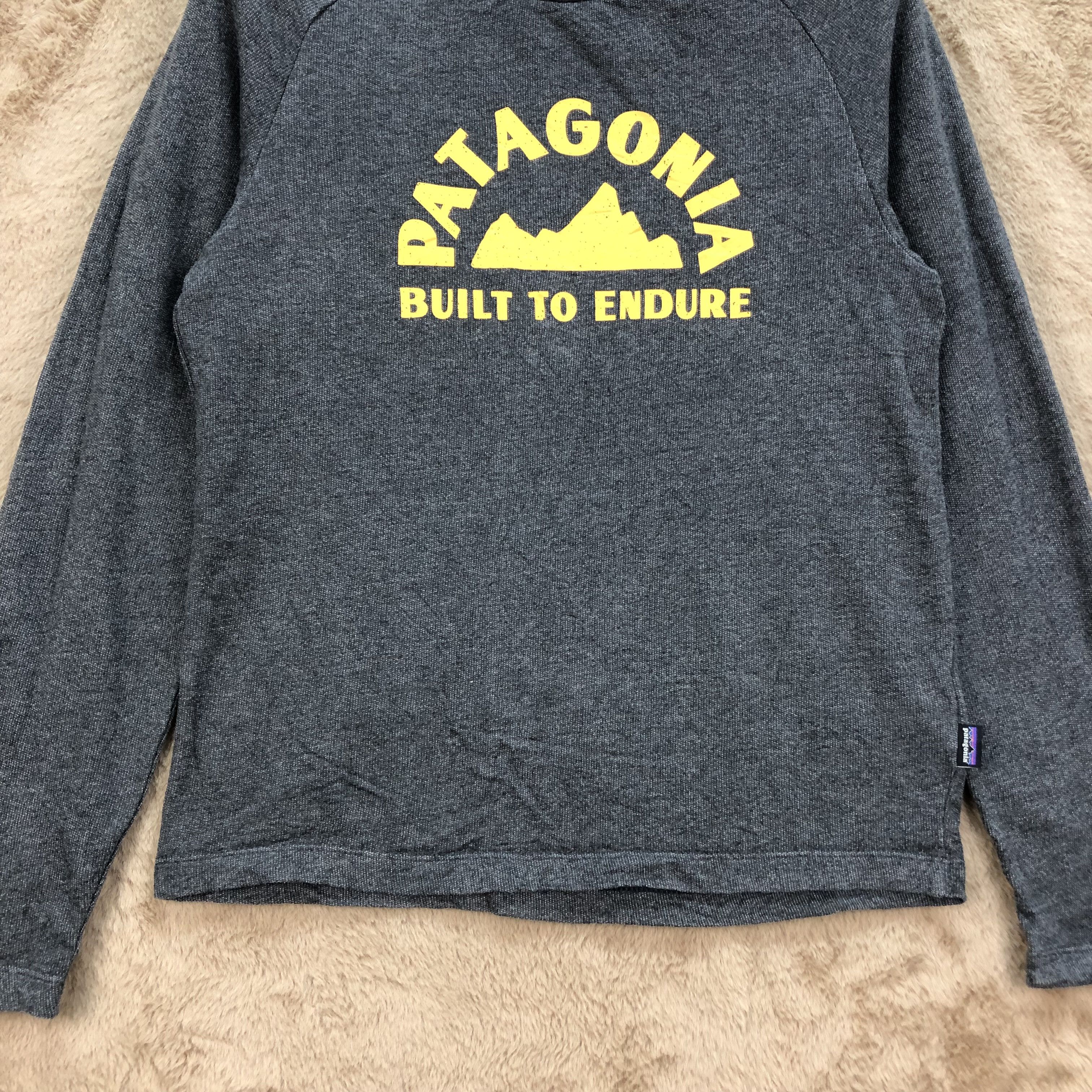 Patagonia PATAGONIA Build To Endure Organic Cotton Sweatshirt #4984-25 Size XS / US 0-2 / IT 36-38 - 4 Thumbnail