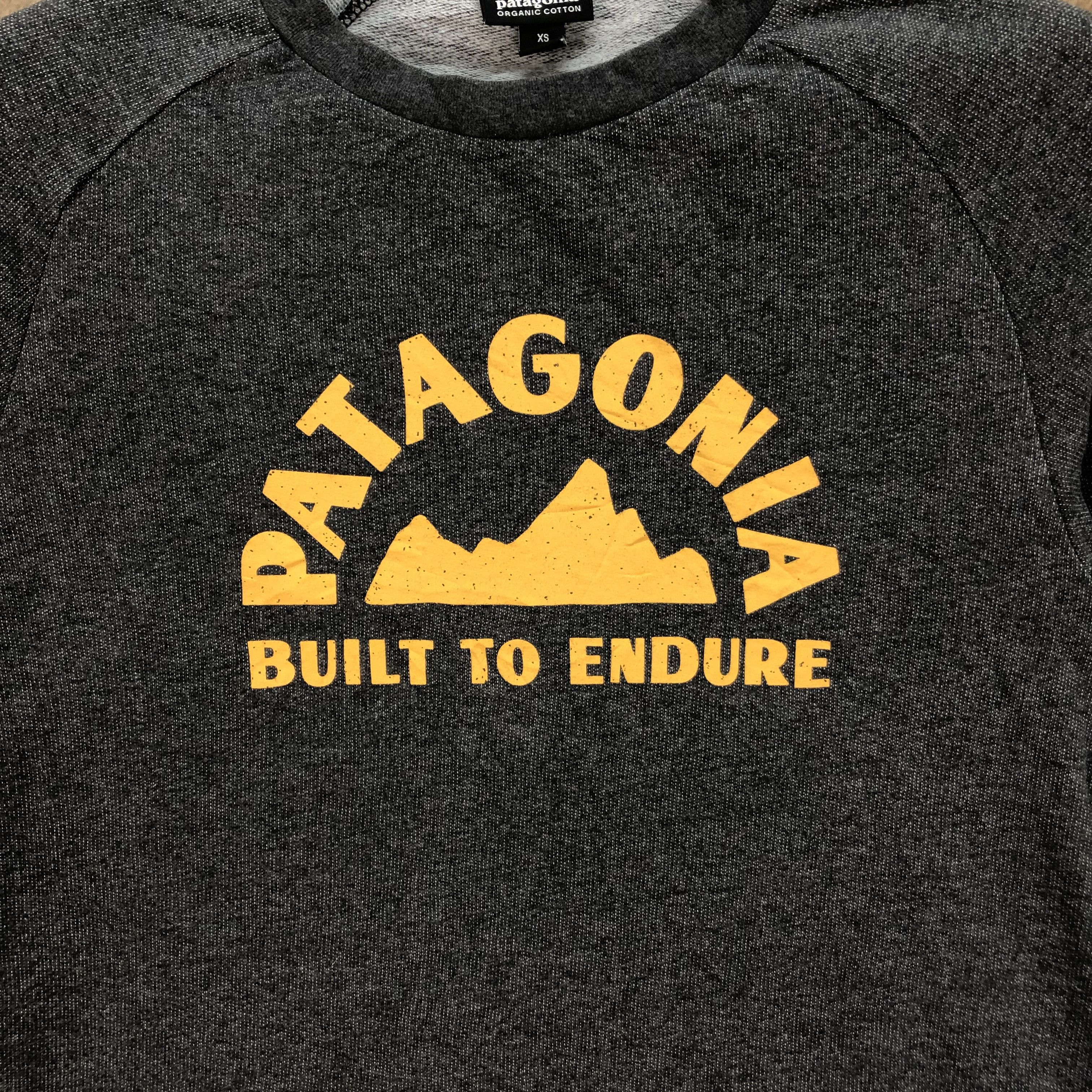 Patagonia PATAGONIA Build To Endure Organic Cotton Sweatshirt #4984-25 Size XS / US 0-2 / IT 36-38 - 3 Thumbnail