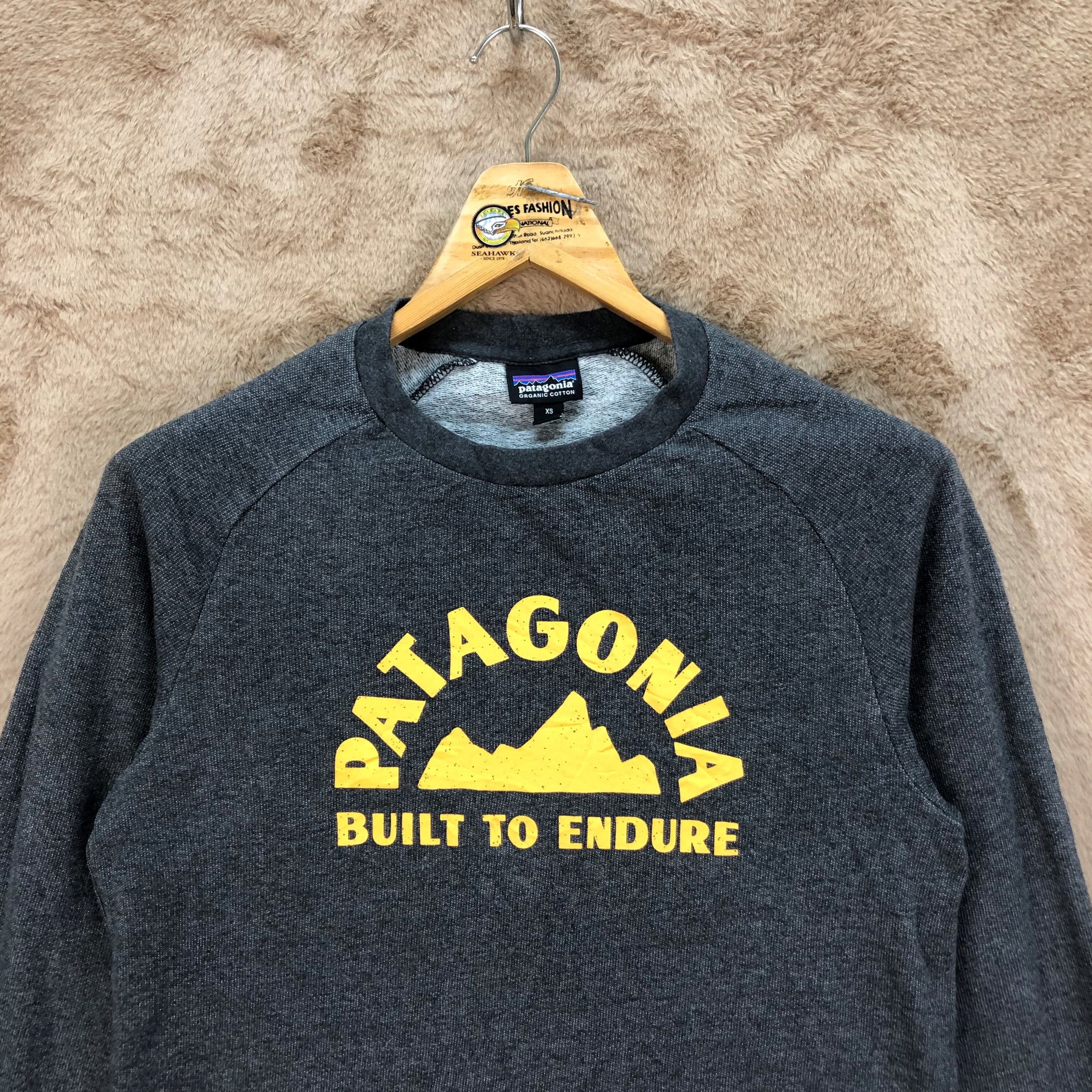Patagonia PATAGONIA Build To Endure Organic Cotton Sweatshirt #4984-25 Size XS / US 0-2 / IT 36-38 - 2 Thumbnail