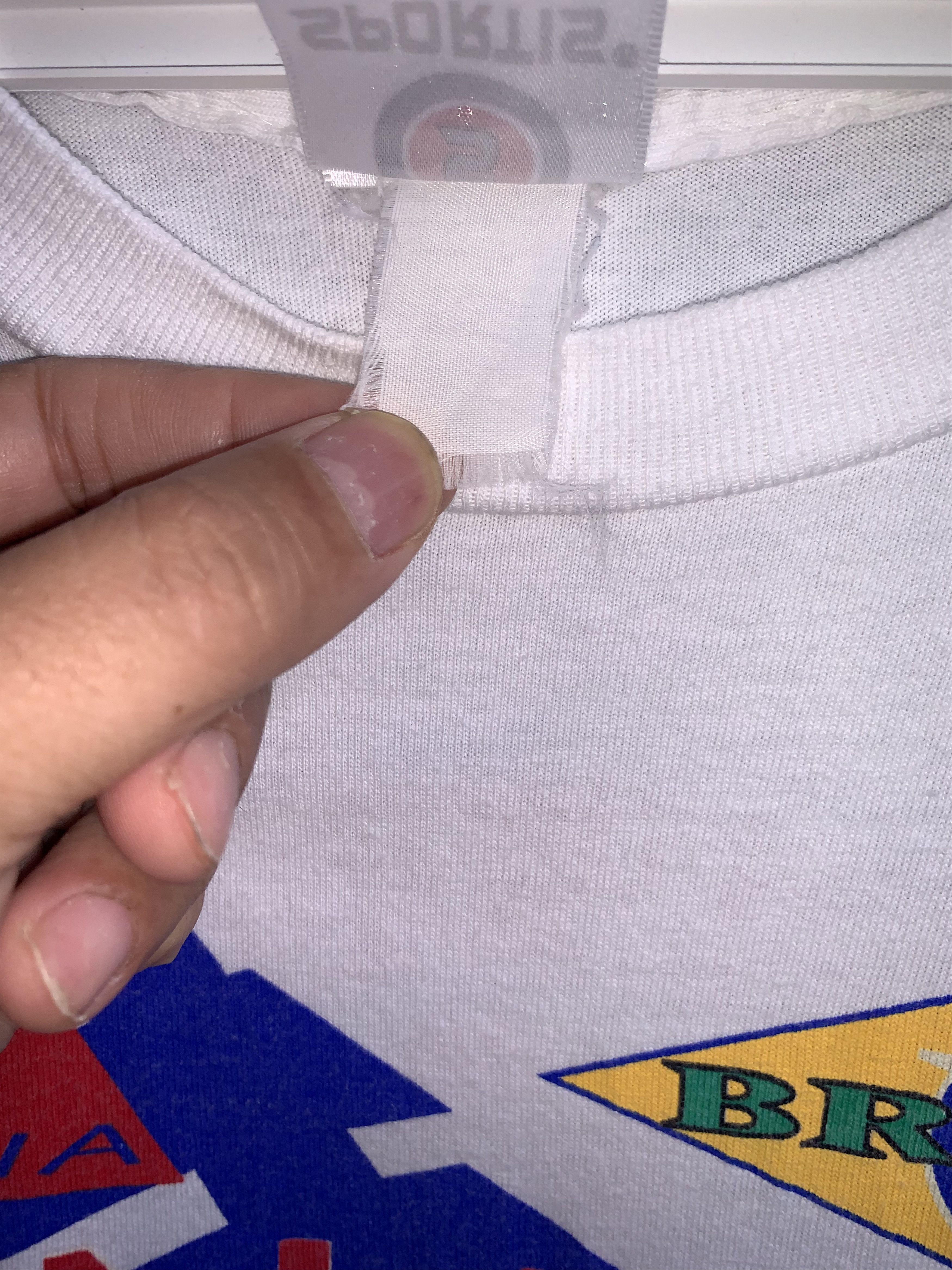 Vintage Italy Vs Brazil World Cup USA 1994s Vintage Shirt Size US L / EU 52-54 / 3 - 6 Thumbnail