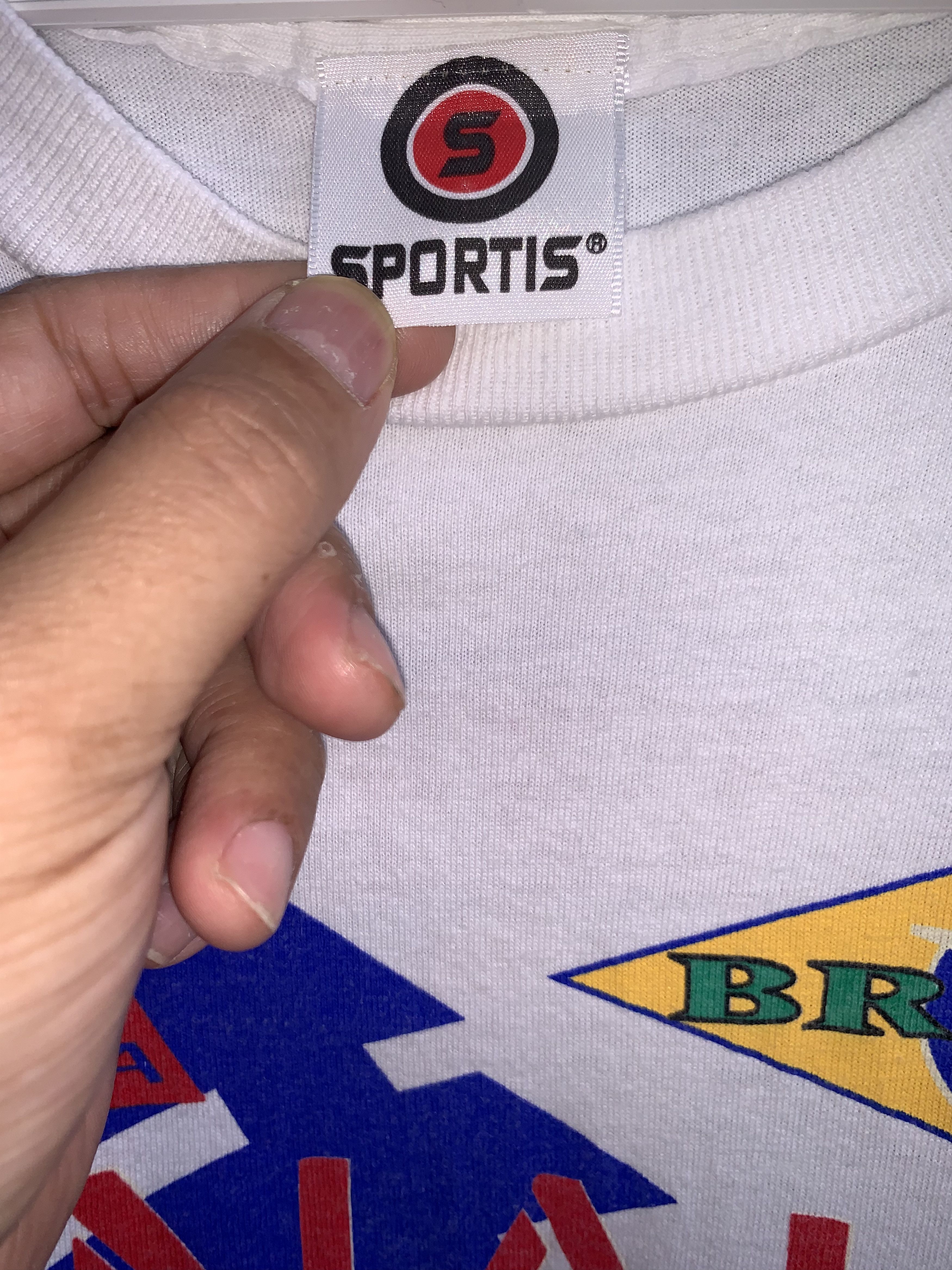 Vintage Italy Vs Brazil World Cup USA 1994s Vintage Shirt Size US L / EU 52-54 / 3 - 5 Thumbnail