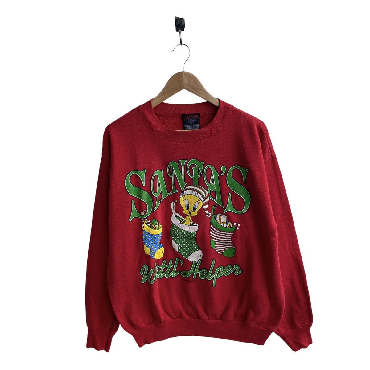 Looney Tunes Tweety Santas Vintage Sweatshirt