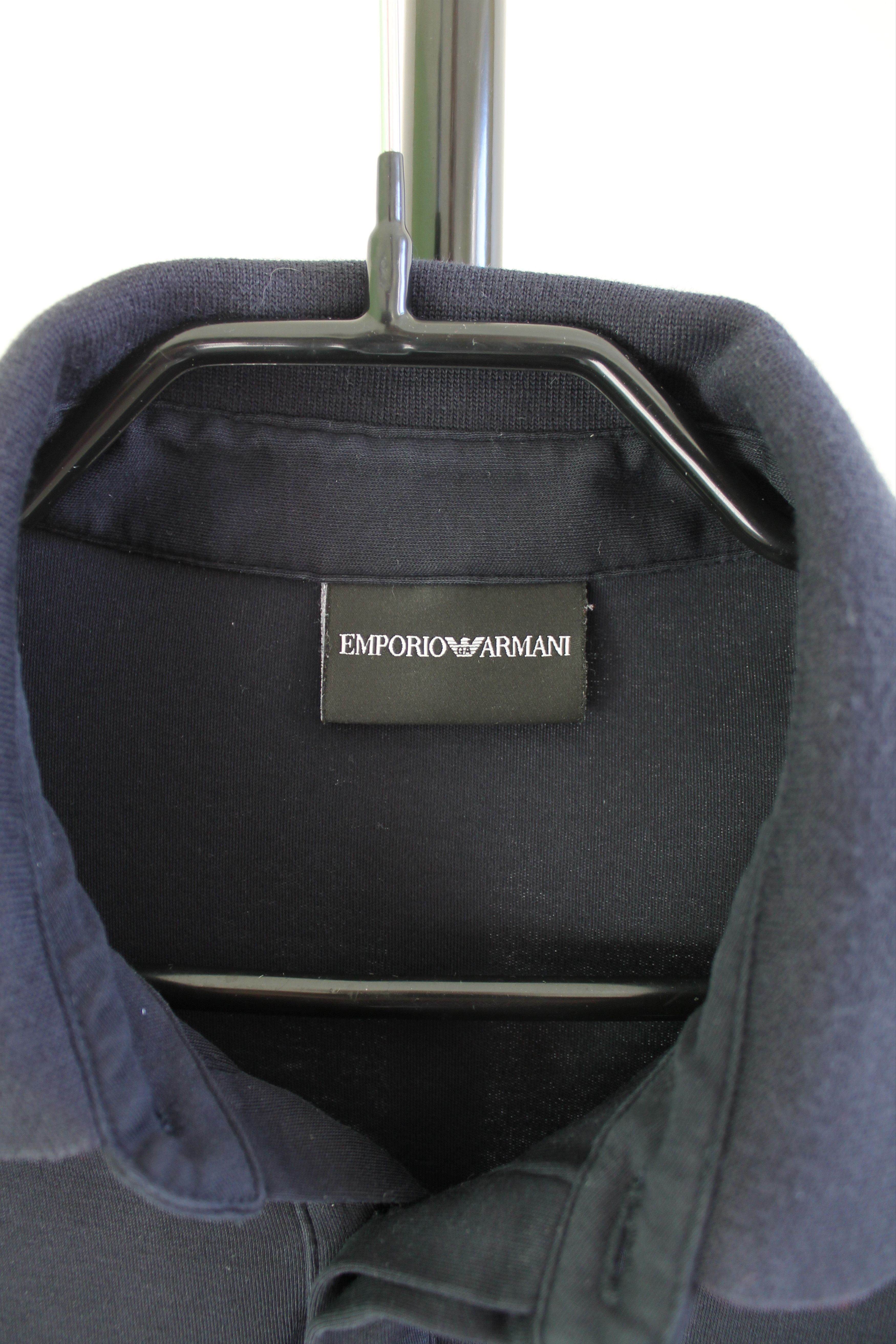 Emporio Armani EMPORIO ARMANI long sleeve Polo Shirt navy Size US M / EU 48-50 / 2 - 4 Thumbnail