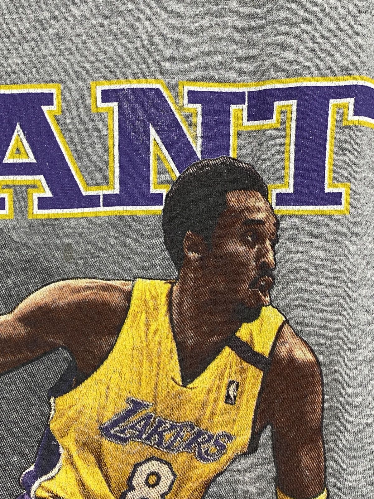 NBA × Nike × Vintage Vintage Kobe Bryant Lakers Mamba Mentality NBA Rap Tee Size US XL / EU 56 / 4 - 3 Thumbnail