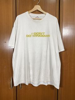 Off white clearance windows tee