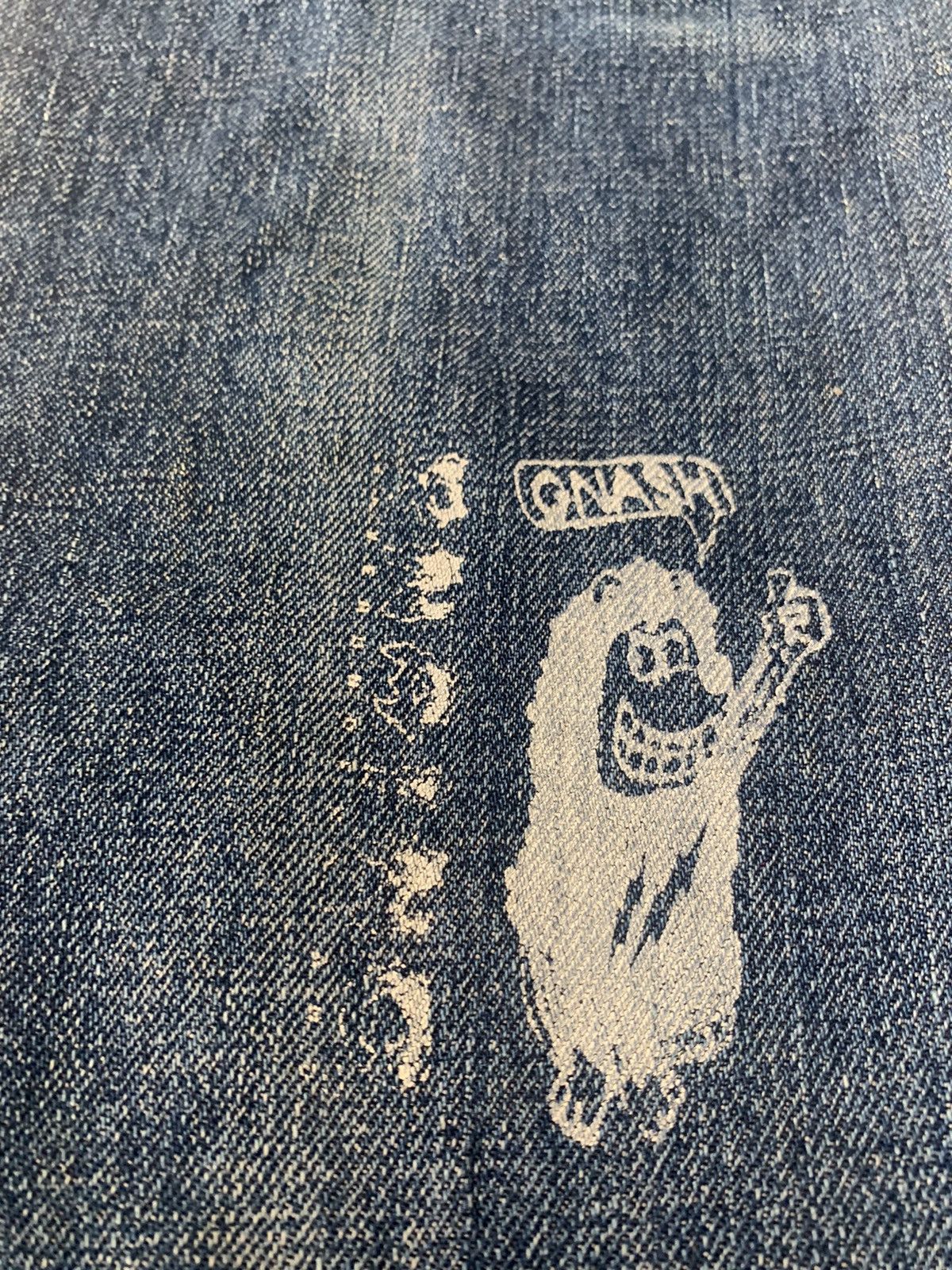 Distressed Denim RANCID by Slang From Chaos