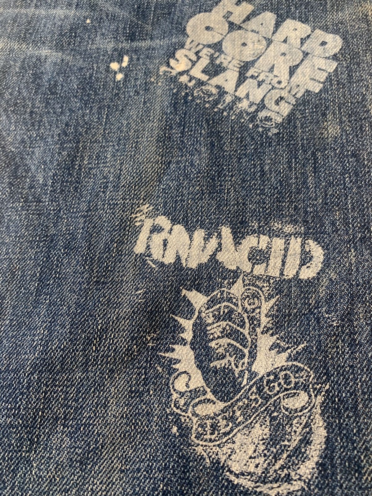 Distressed Denim RANCID by Slang From Chaos