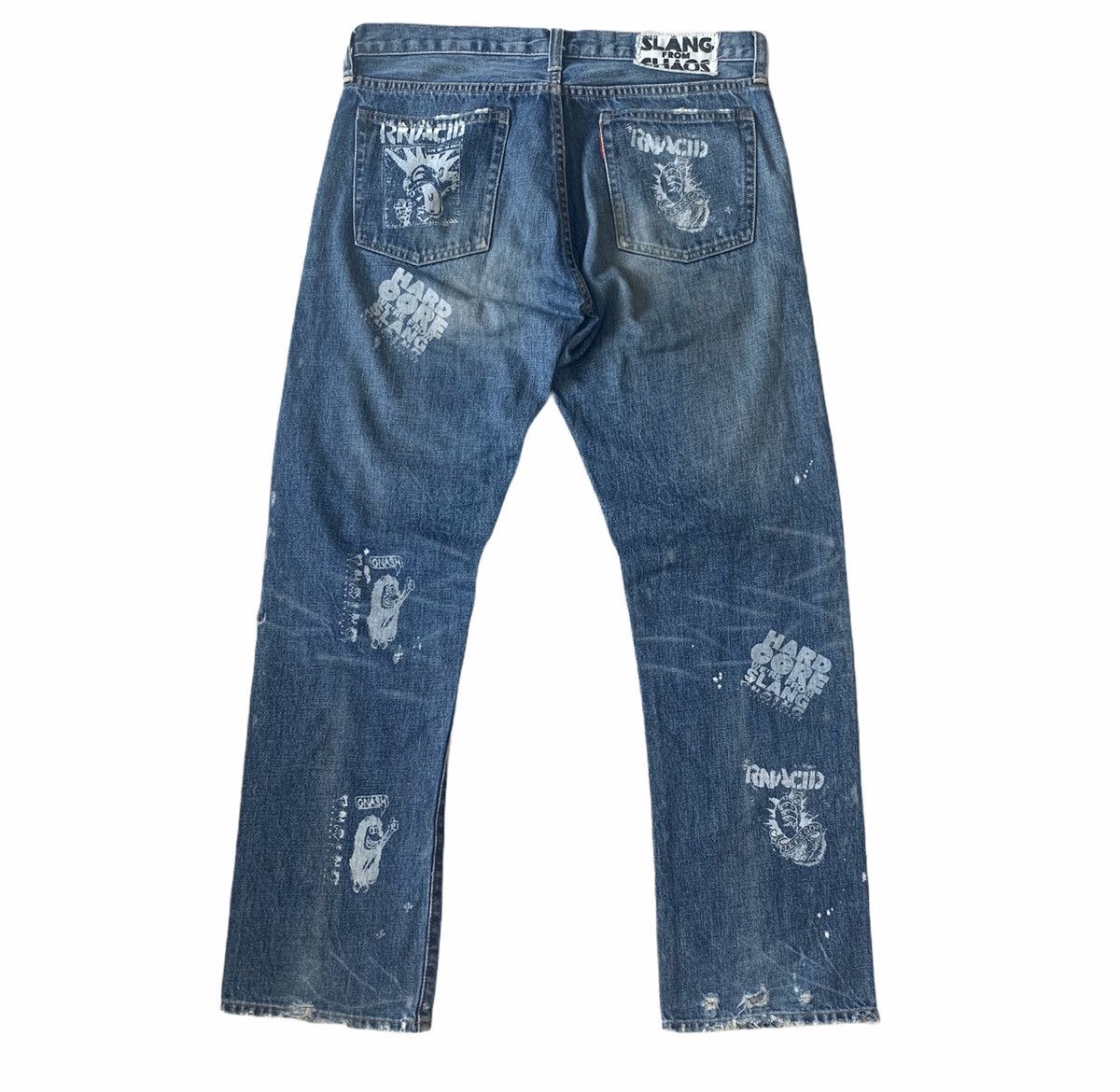 Distressed Denim RANCID by Slang From Chaos