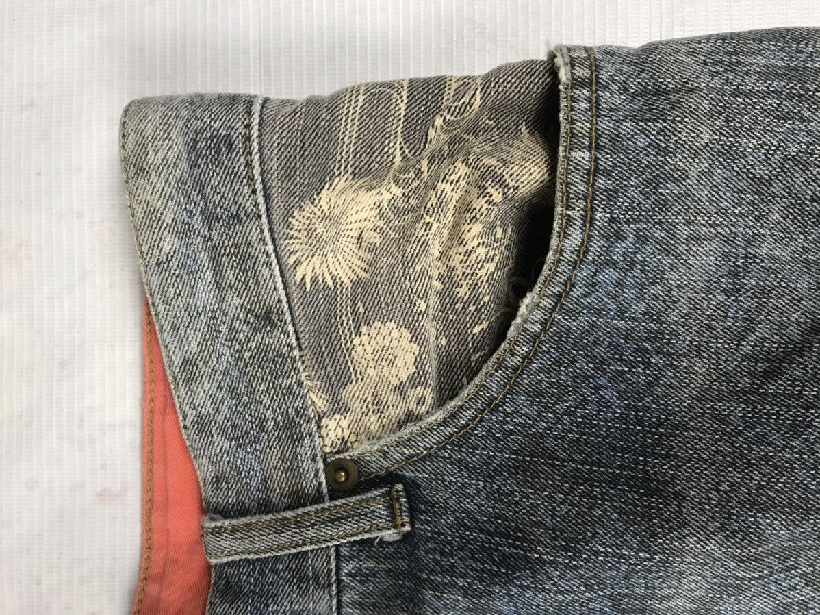 Japanese Brand KARA KURI TAMASHII embroidery iconic logos jeans Size US 40 / EU 56 - 5 Thumbnail