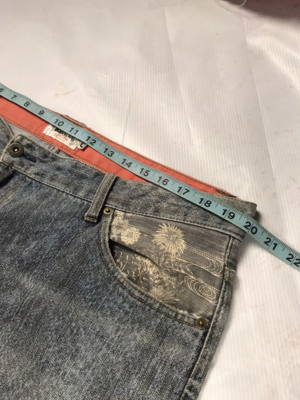 Japanese Brand KARA KURI TAMASHII embroidery iconic logos jeans Size US 40 / EU 56 - 24 Thumbnail