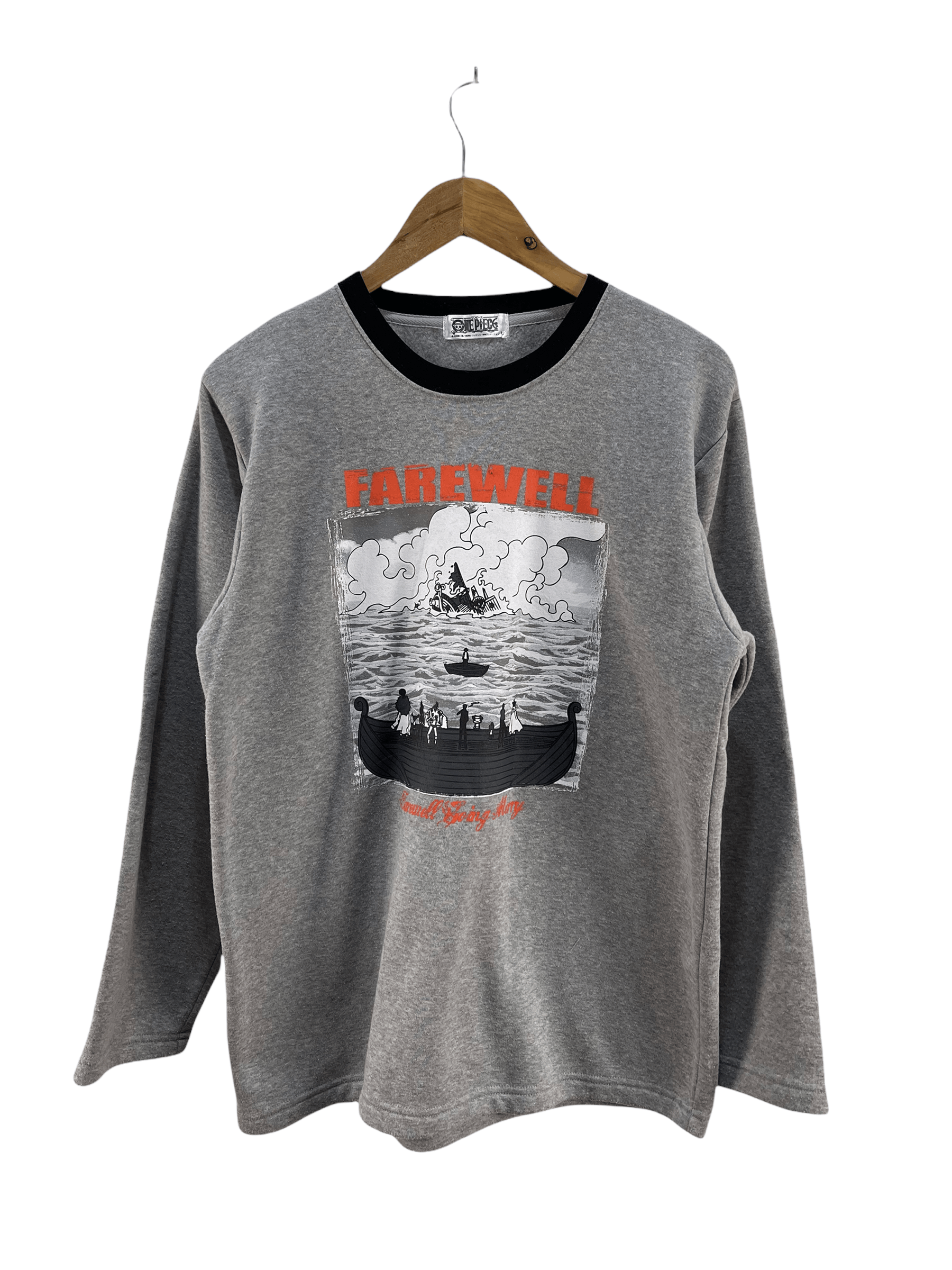 Anime × One Piece One Piece Farawell Japanese Anime Cartoon Sweatshirt Size US M / EU 48-50 / 2 - 1 Thumbnail