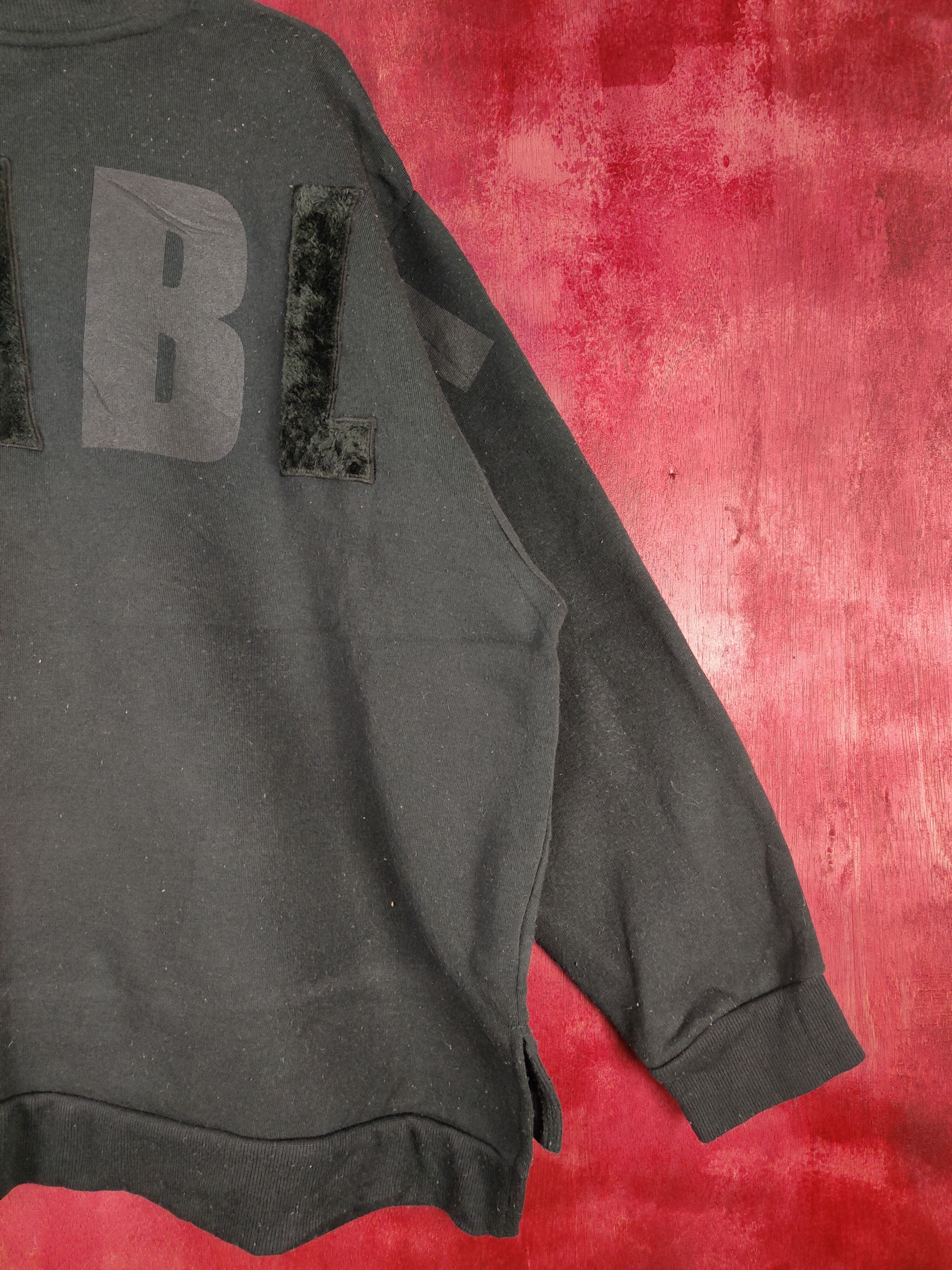 Japanese Brand Avail Mode Black Sweater #4703 Size US XL / EU 56 / 4 - 4 Thumbnail