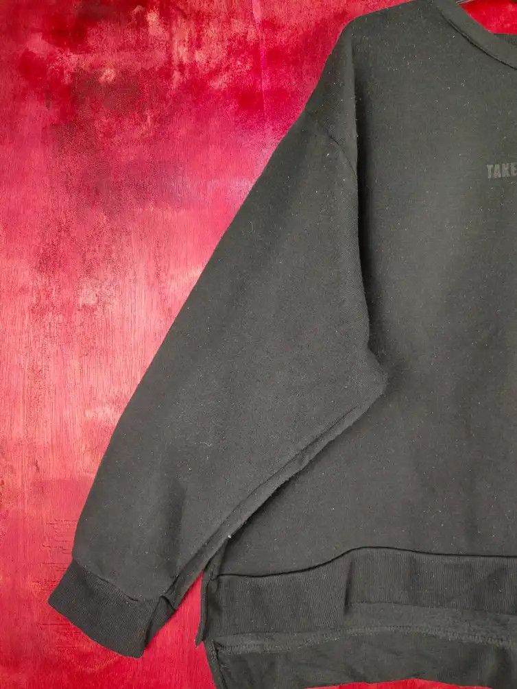 Japanese Brand Avail Mode Black Sweater #4703 Size US XL / EU 56 / 4 - 8 Thumbnail