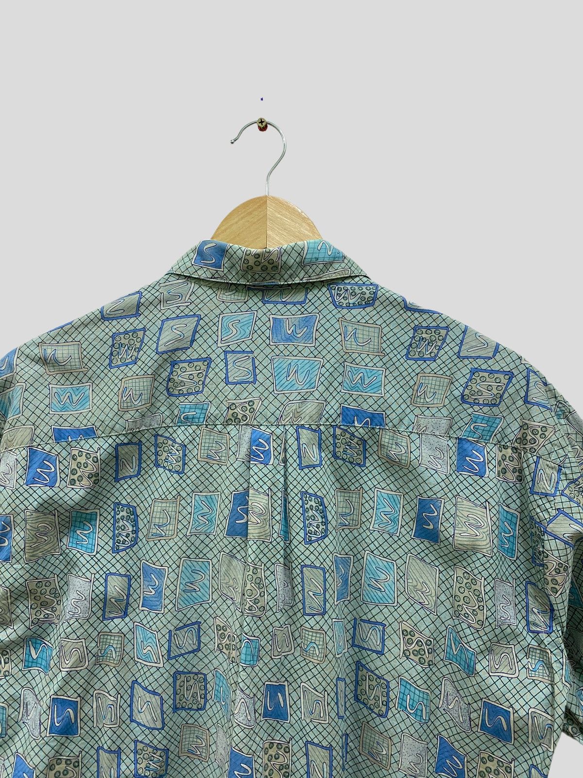 Trussardi × Vintage Vintage TRUSSARDI Made Italy Art design Size US L / EU 52-54 / 3 - 8 Thumbnail