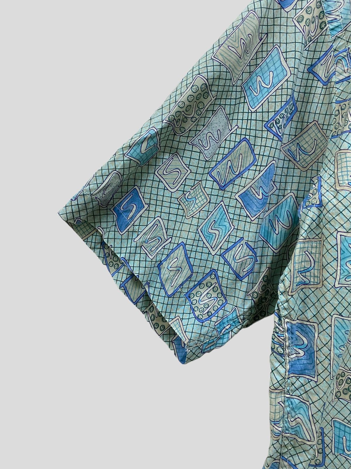 Trussardi × Vintage Vintage TRUSSARDI Made Italy Art design Size US L / EU 52-54 / 3 - 4 Thumbnail
