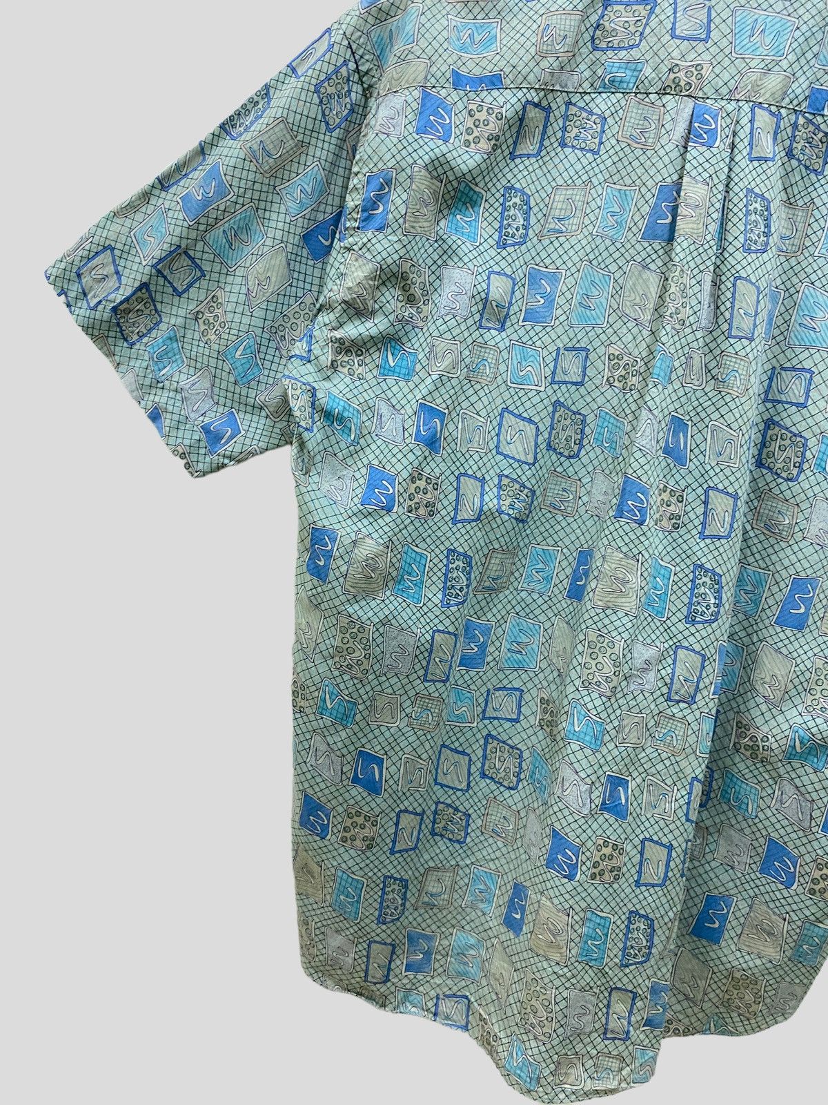 Trussardi × Vintage Vintage TRUSSARDI Made Italy Art design Size US L / EU 52-54 / 3 - 9 Thumbnail