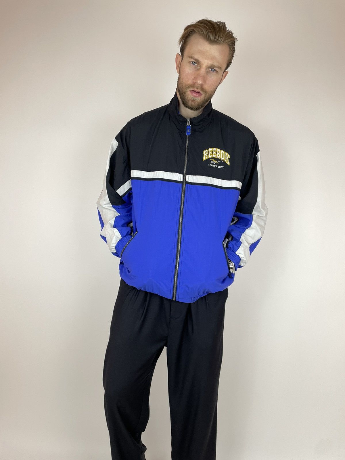 Reebok REEBOK Vintage Track jacket Mens size XL Size US XL / EU 56 / 4 - 3 Thumbnail