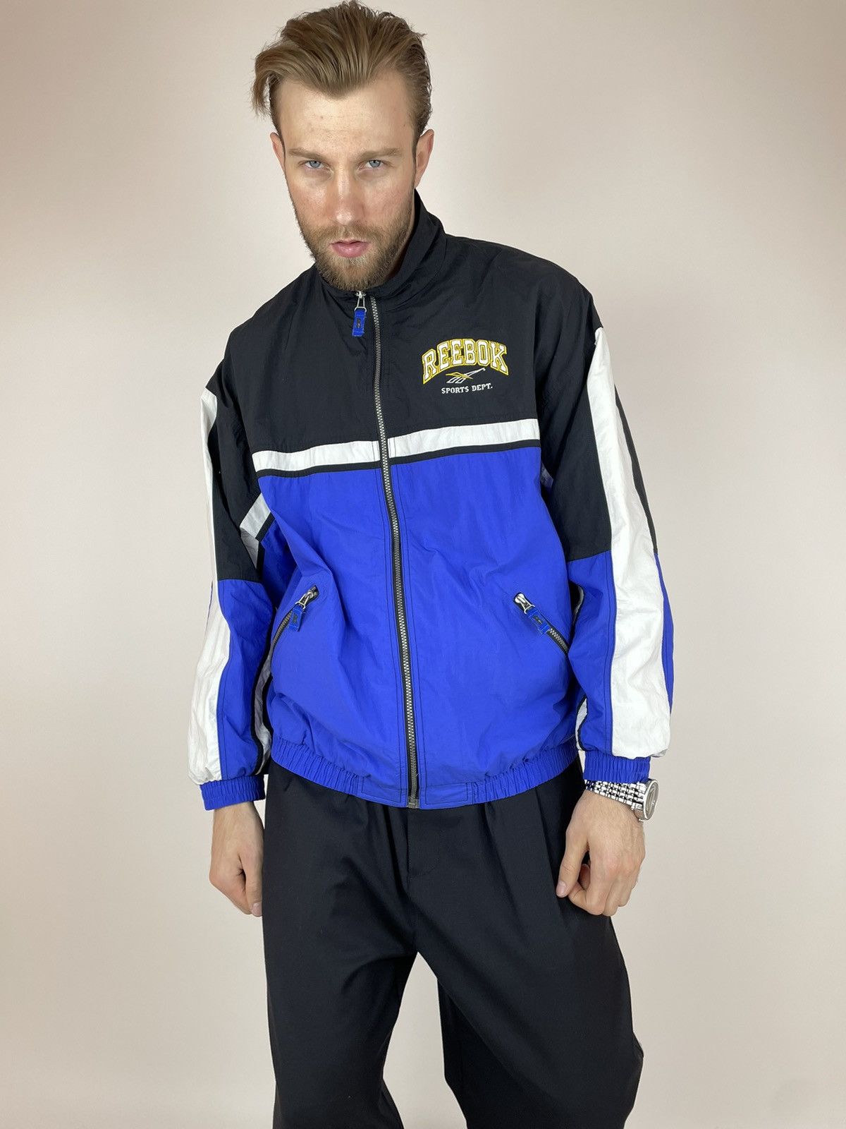 Reebok REEBOK Vintage Track jacket Mens size XL Size US XL / EU 56 / 4 - 1 Thumbnail
