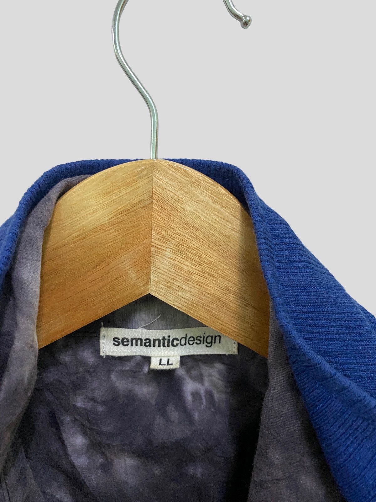 semanticdesign Vintage Semantic Design Double Collar Smoke Design Size US S / EU 44-46 / 1 - 9 Thumbnail