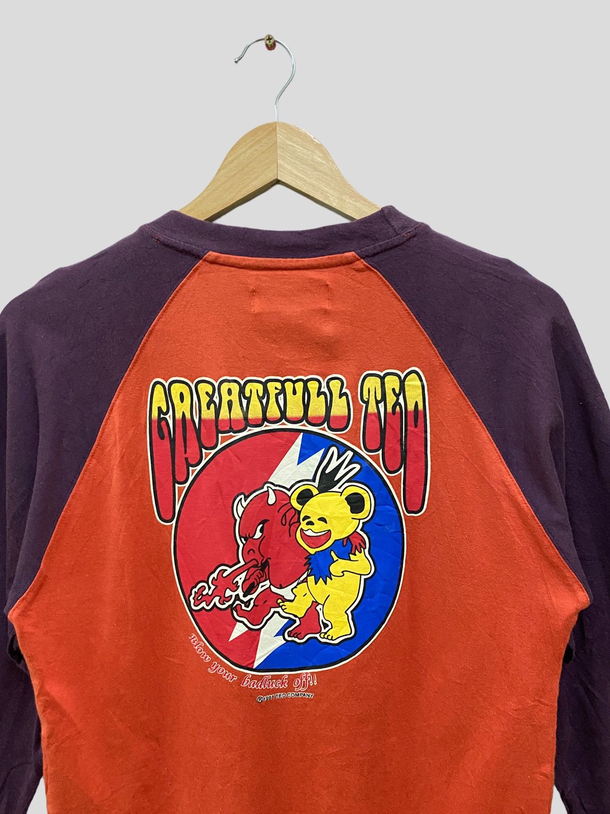Tedman Vintage 90s Mr Tedman Blow Your Badluck Off Size US XS / EU 42 / 0 - 8 Thumbnail