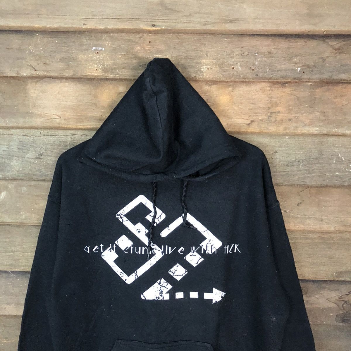 Band Tees HZK sweatshirt Gildan Black Hoodie #4795 Size US L / EU 52-54 / 3 - 2 Thumbnail