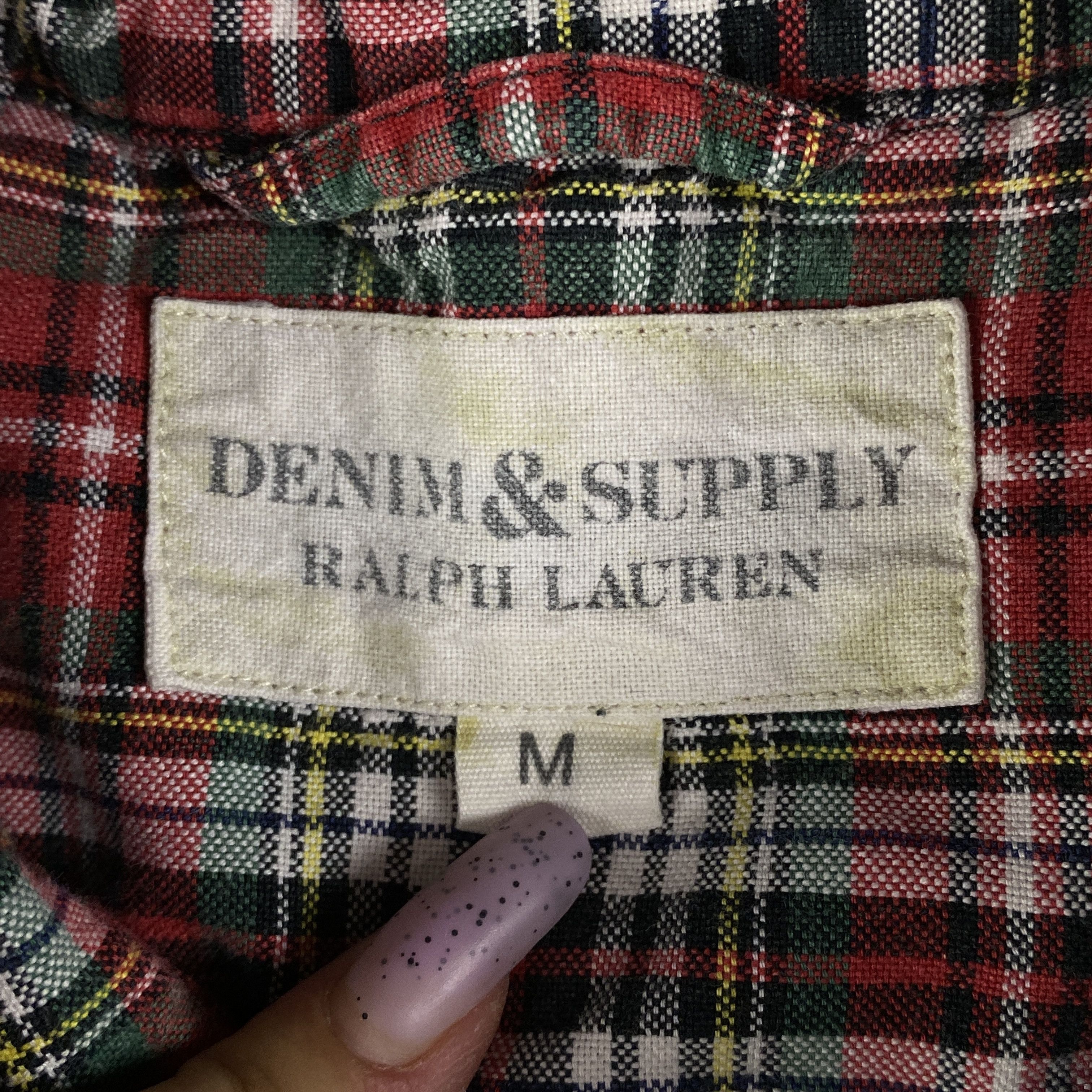 Denim & Supply Ralph Lauren × Ralph Lauren × Vintage Mens Shirt Long Sleeve Denim&Supply Ralph Lauren Size M Size US M / EU 48-50 / 2 - 4 Thumbnail