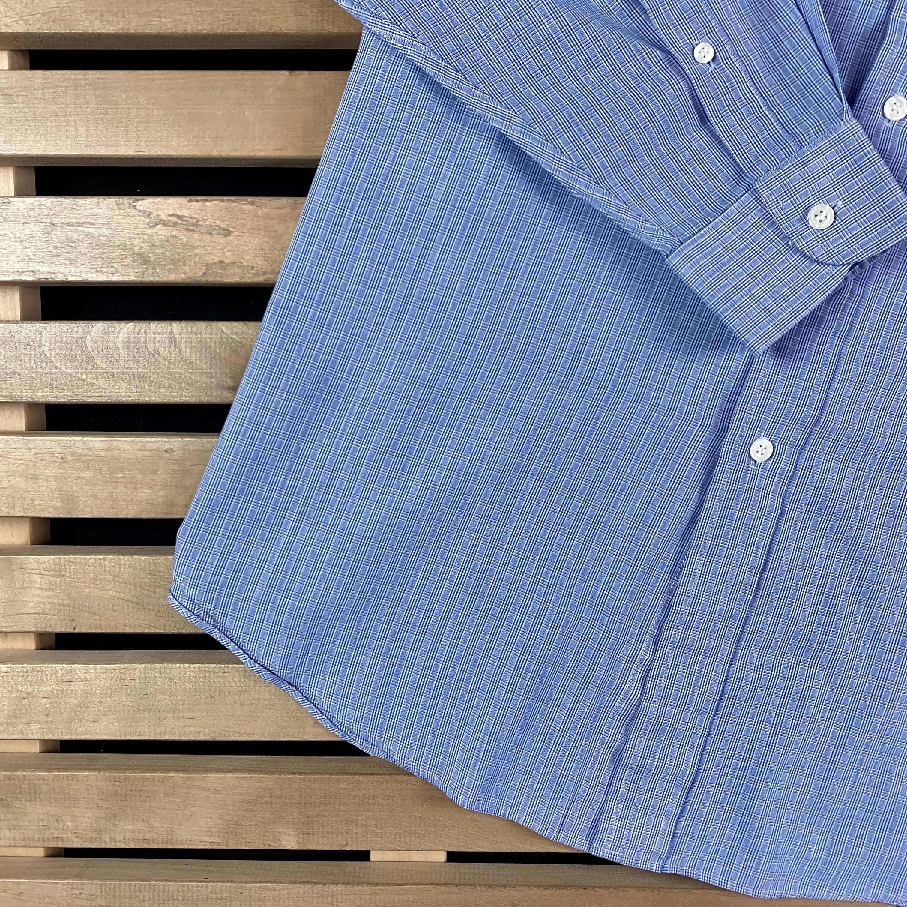 Pierre Balmain Mens Shirt Long Sleeve Pierre Balmain Vintage Size 17/43 Size US XL / EU 56 / 4 - 3 Thumbnail