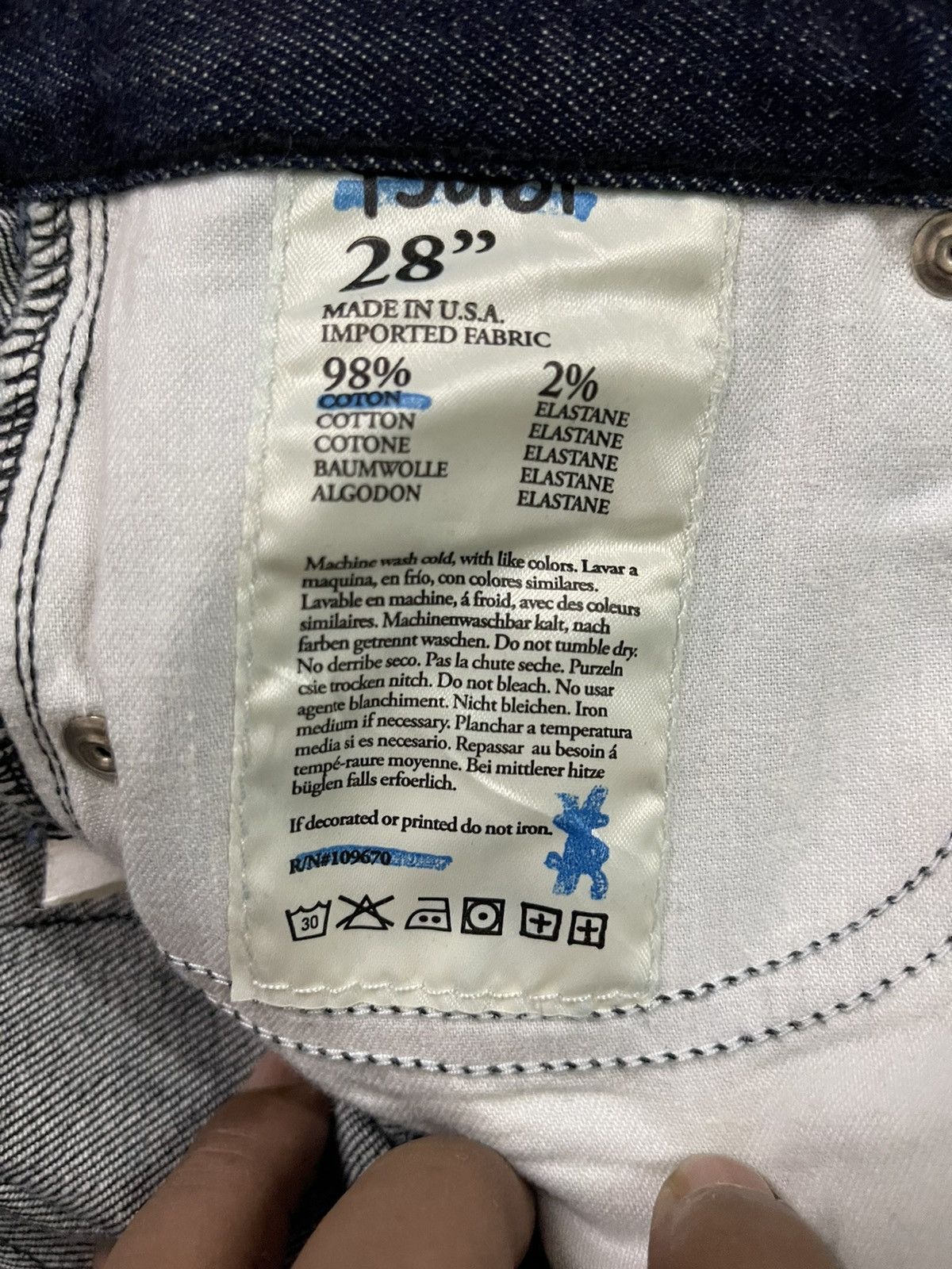 Ksubi Ksubi Made In Usa Super Skinny Denim Jeans Size US 27 - 10 Thumbnail