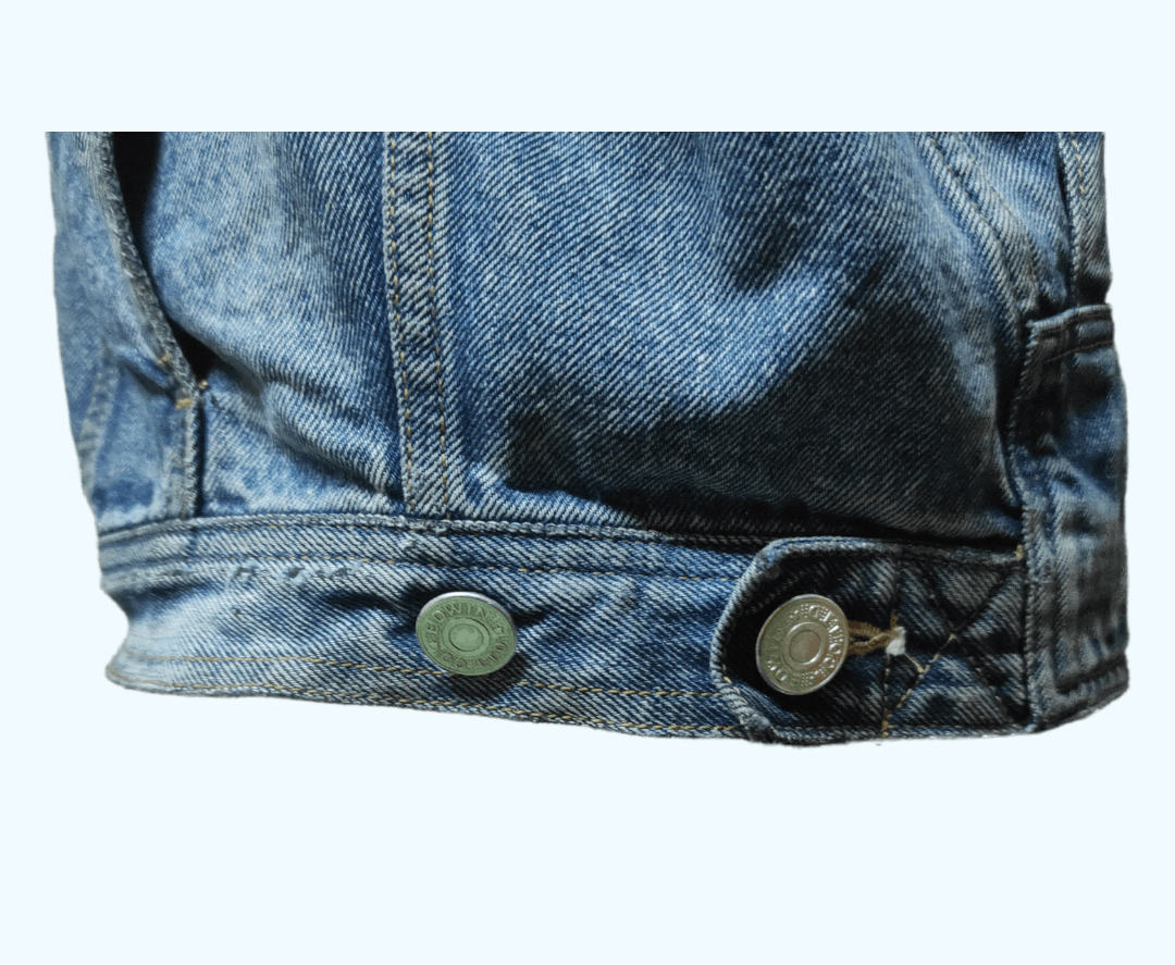 Edwin × Vintage Vintage Distressed Edwin Truckers Denim Jacket Size US XL / EU 56 / 4 - 16 Thumbnail