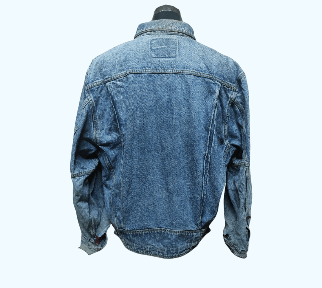 Edwin × Vintage Vintage Distressed Edwin Truckers Denim Jacket Size US XL / EU 56 / 4 - 17 Thumbnail