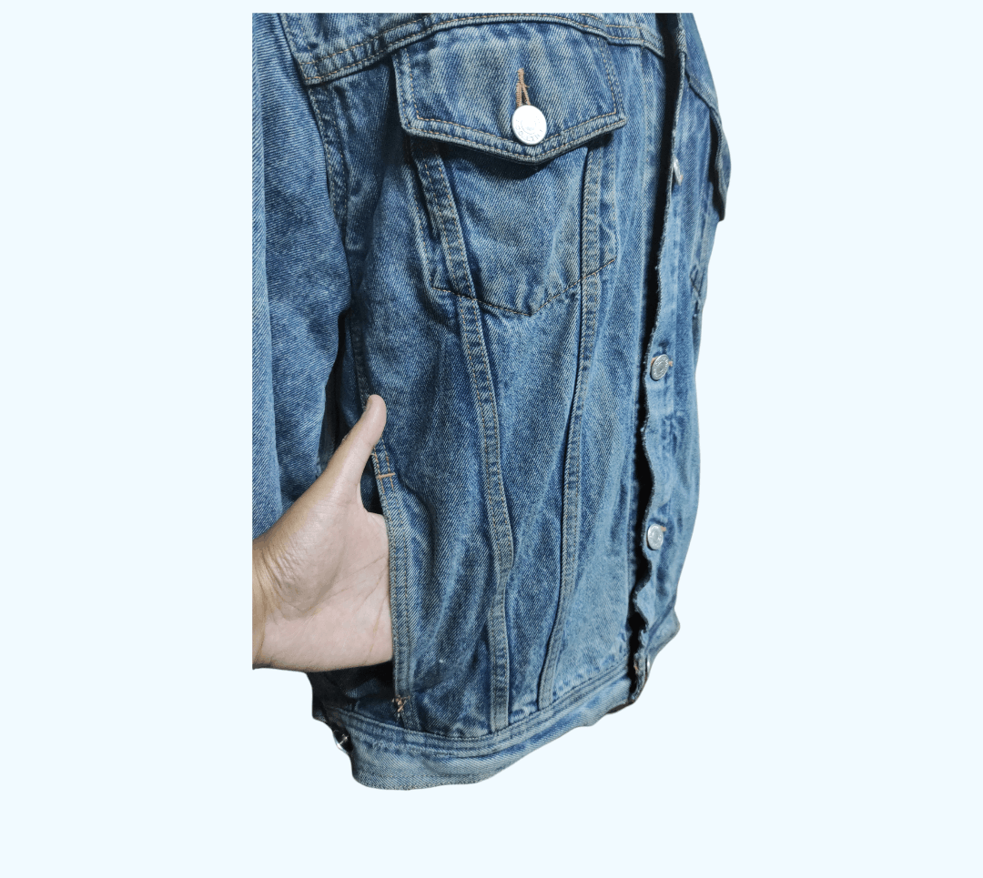 Edwin × Vintage Vintage Distressed Edwin Truckers Denim Jacket Size US XL / EU 56 / 4 - 7 Thumbnail