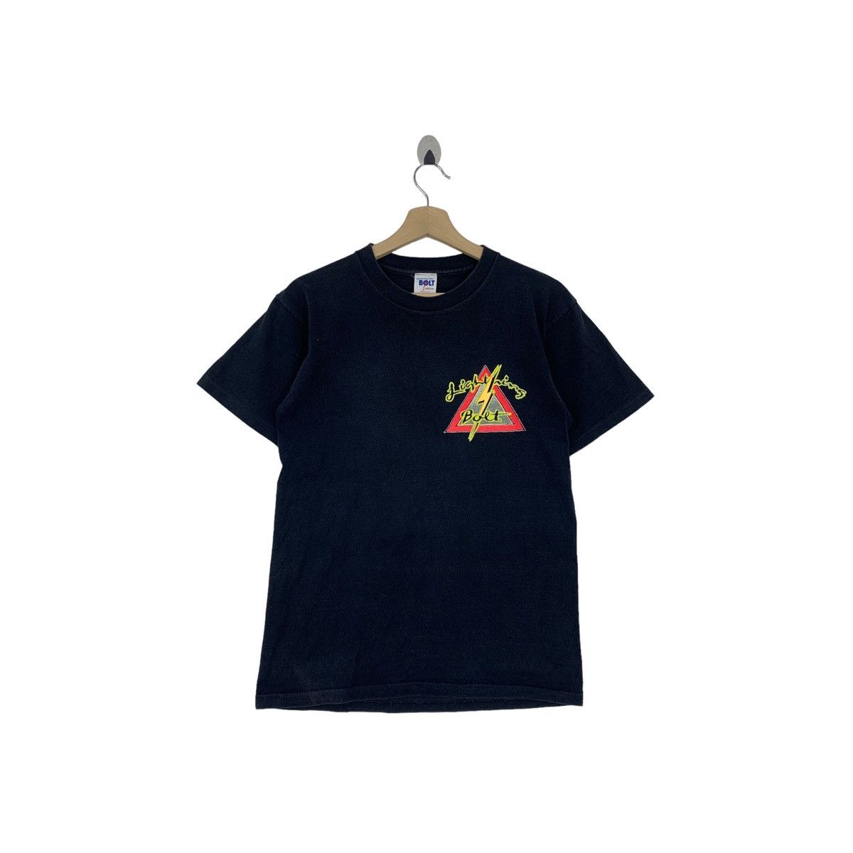 Rare!!Vintage LIGHTNING BOLT shark repellent spellout shark