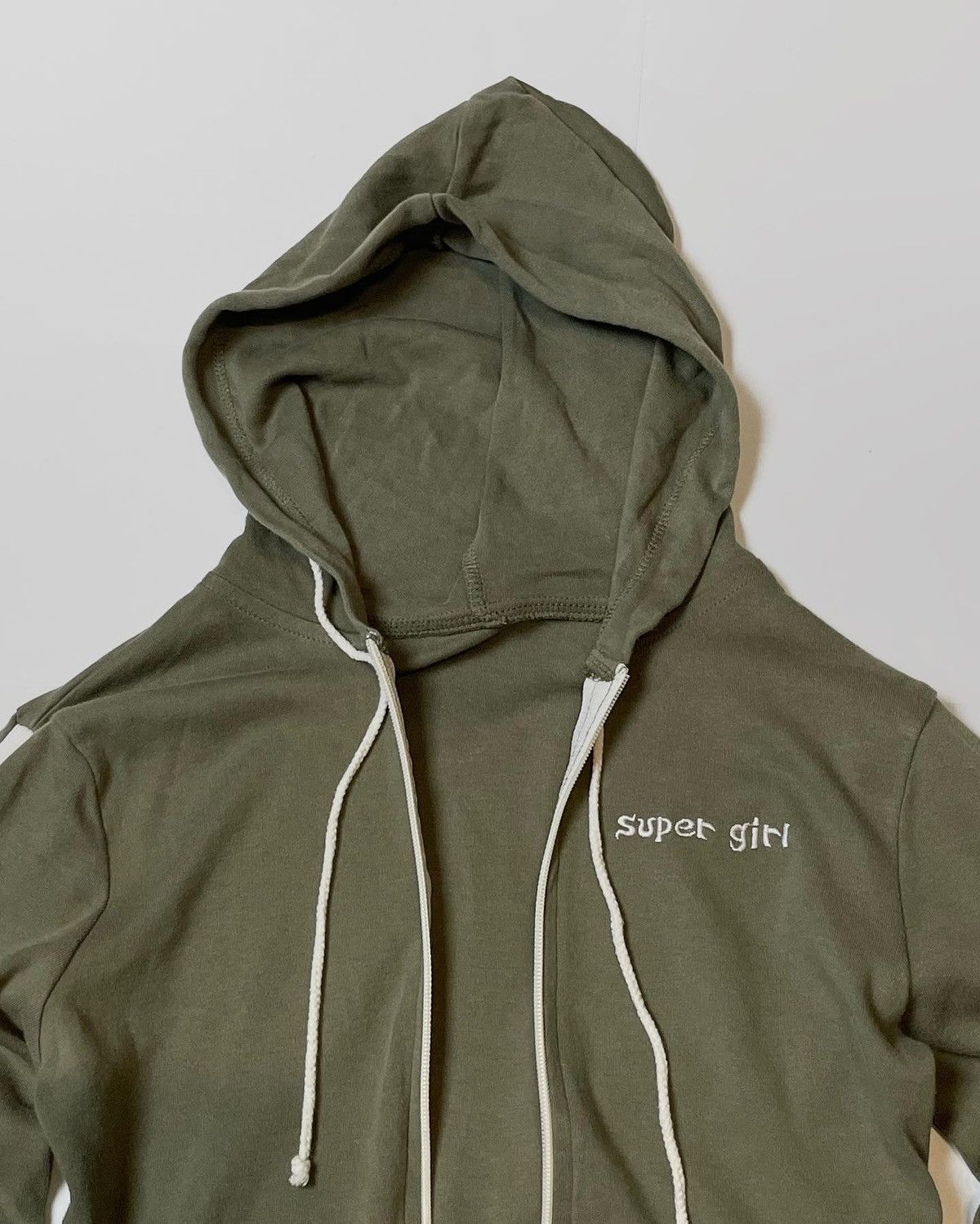 Japanese Brand × Vintage Vintage cropped zip hoodie Japanese style Size S / US 4 / IT 40 - 4 Thumbnail