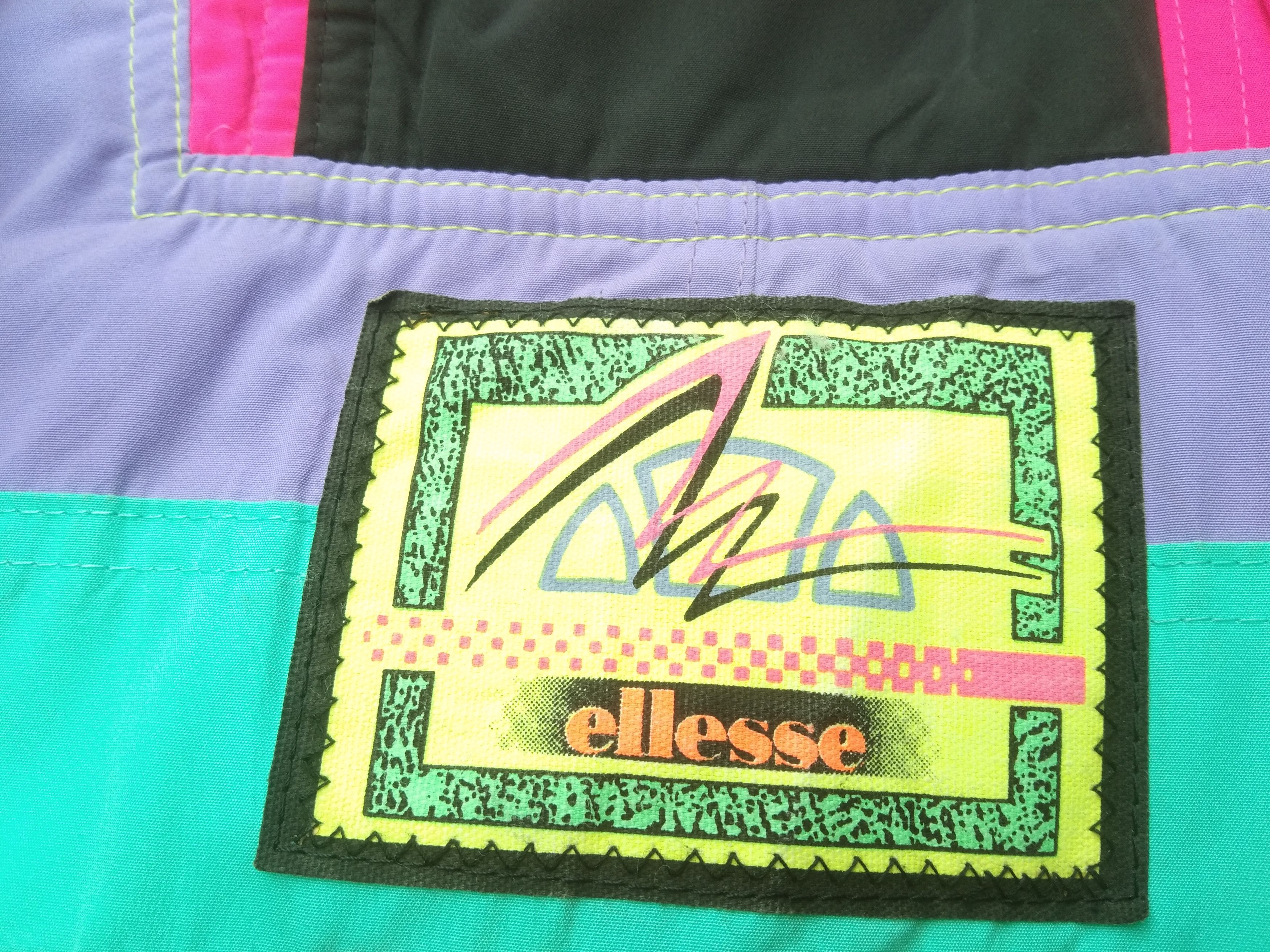 Ellesse COLOUR BLOCK SNOWBOARD ANORAK JACKET PULLOVER Size US L / EU 52-54 / 3 - 10 Thumbnail