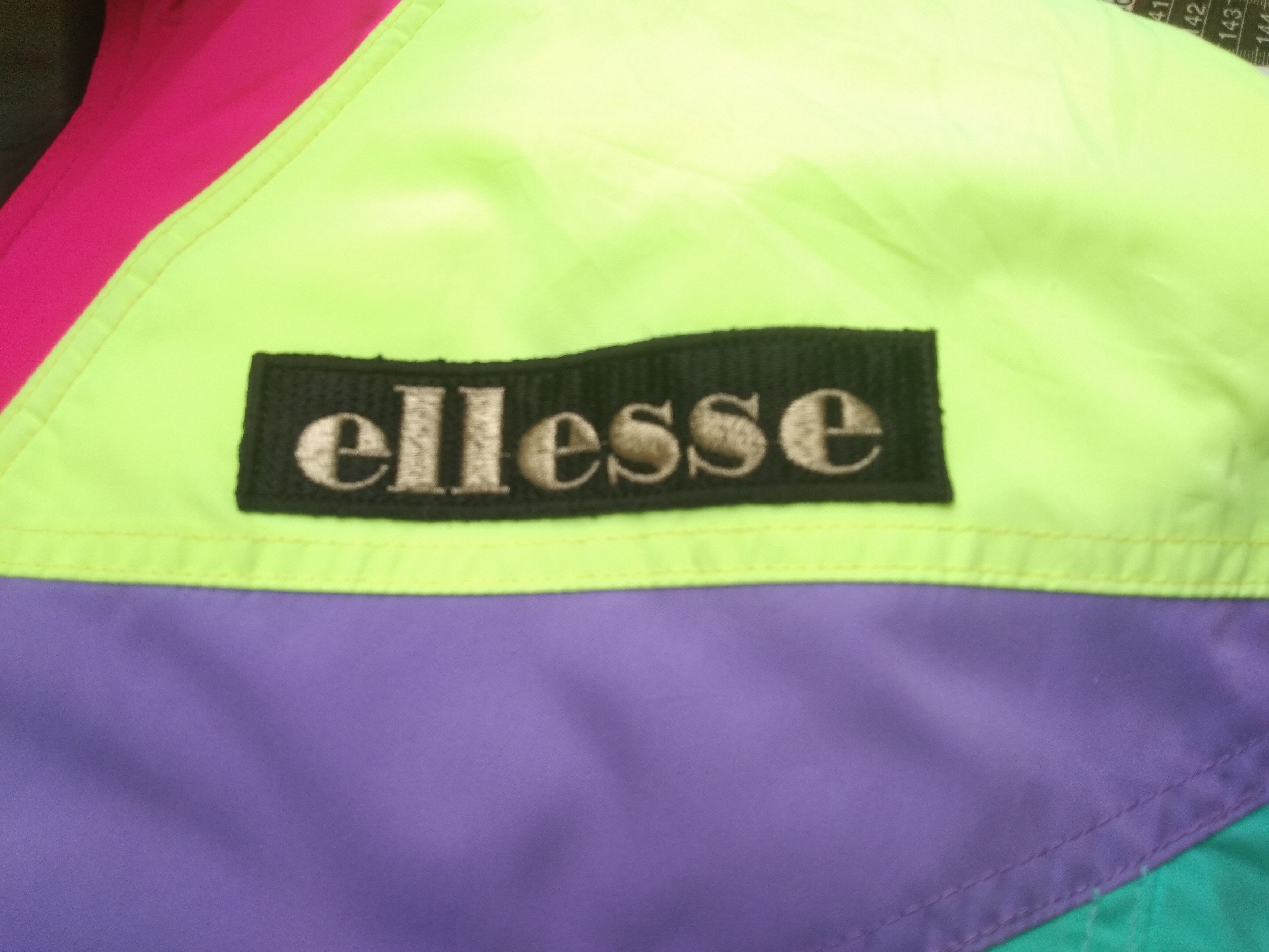 Ellesse COLOUR BLOCK SNOWBOARD ANORAK JACKET PULLOVER Size US L / EU 52-54 / 3 - 9 Thumbnail