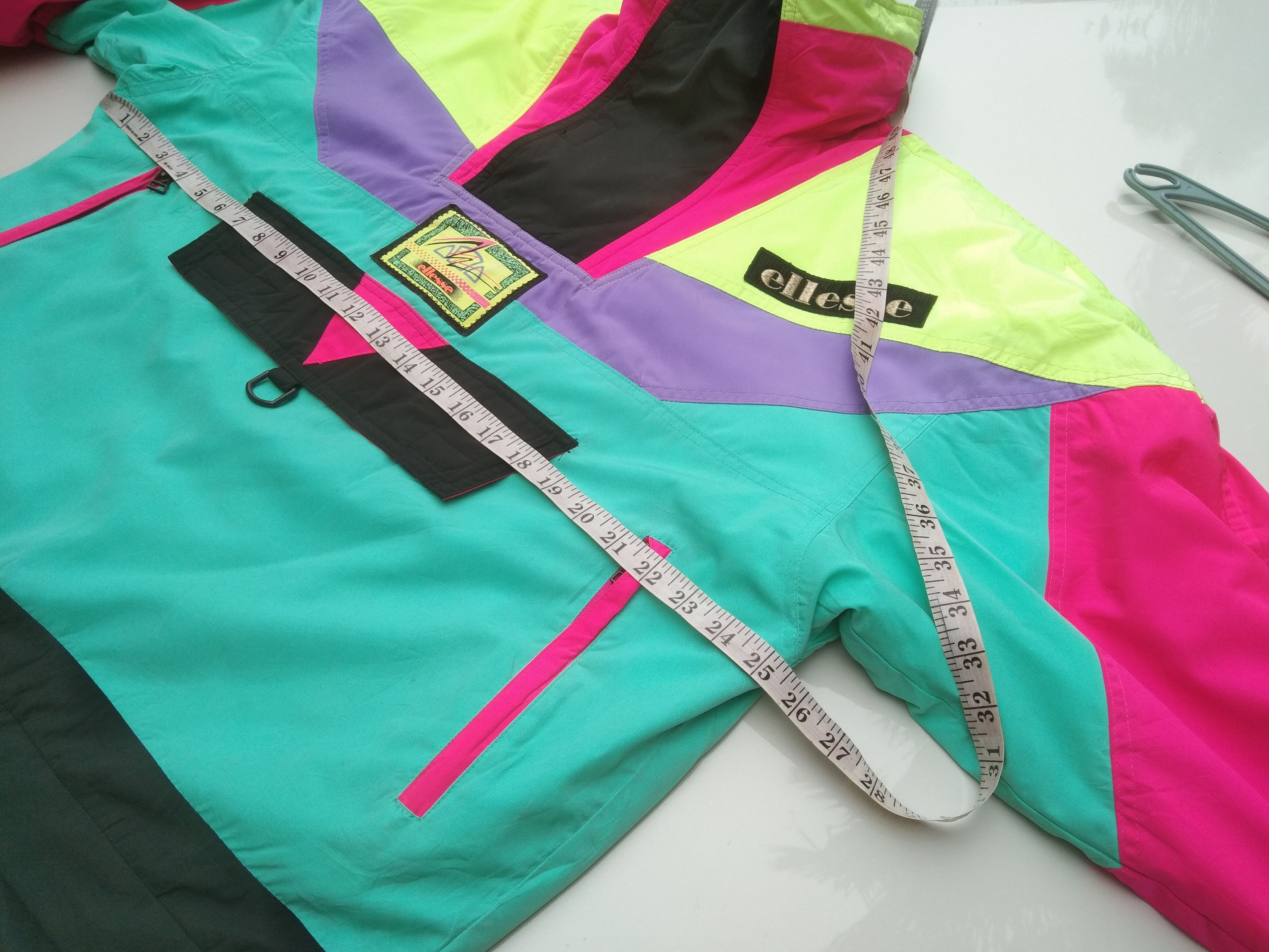 Ellesse COLOUR BLOCK SNOWBOARD ANORAK JACKET PULLOVER Size US L / EU 52-54 / 3 - 13 Thumbnail
