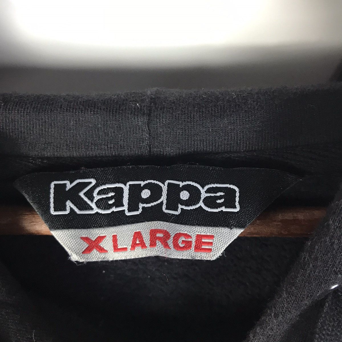 Kappa × Vintage Vintage Kappa Sweatshirt Spellout Hoodie Size US L / EU 52-54 / 3 - 2 Thumbnail